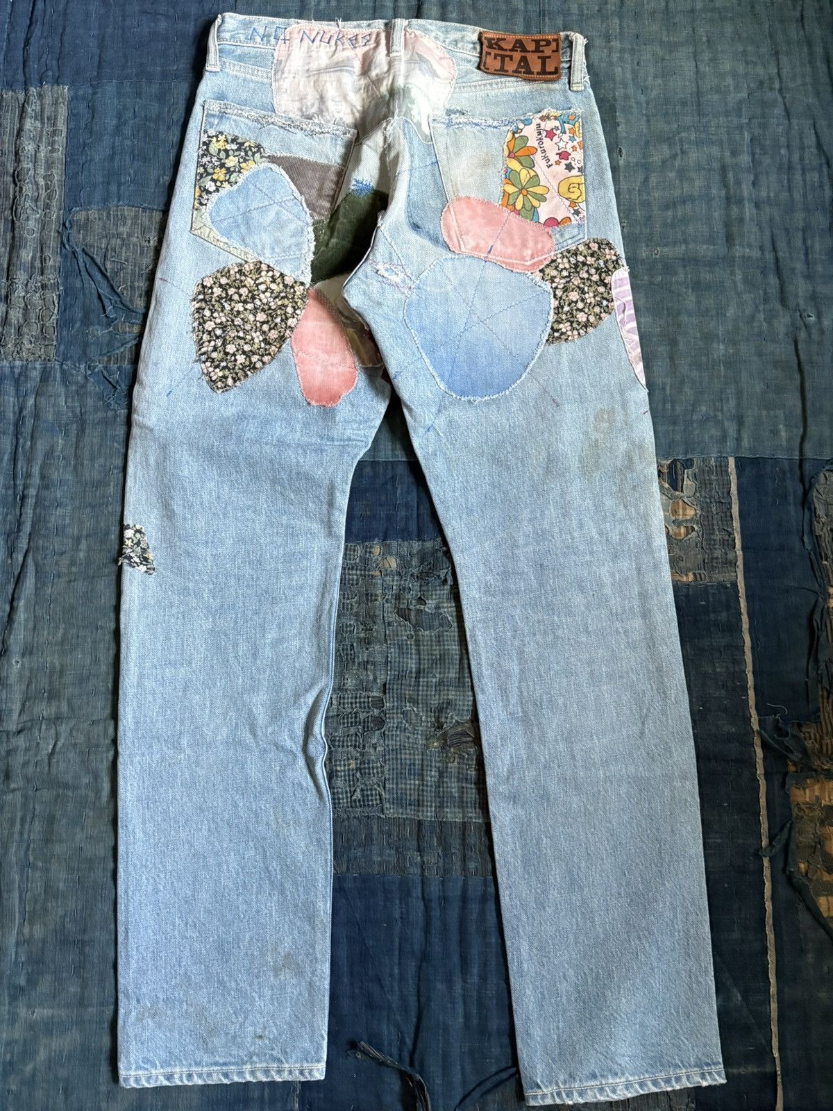 Kapital Kountry kapital clutch smile flare star hippie patchwork kountry Size US 30 / EU 46 - 2 Thumbnail