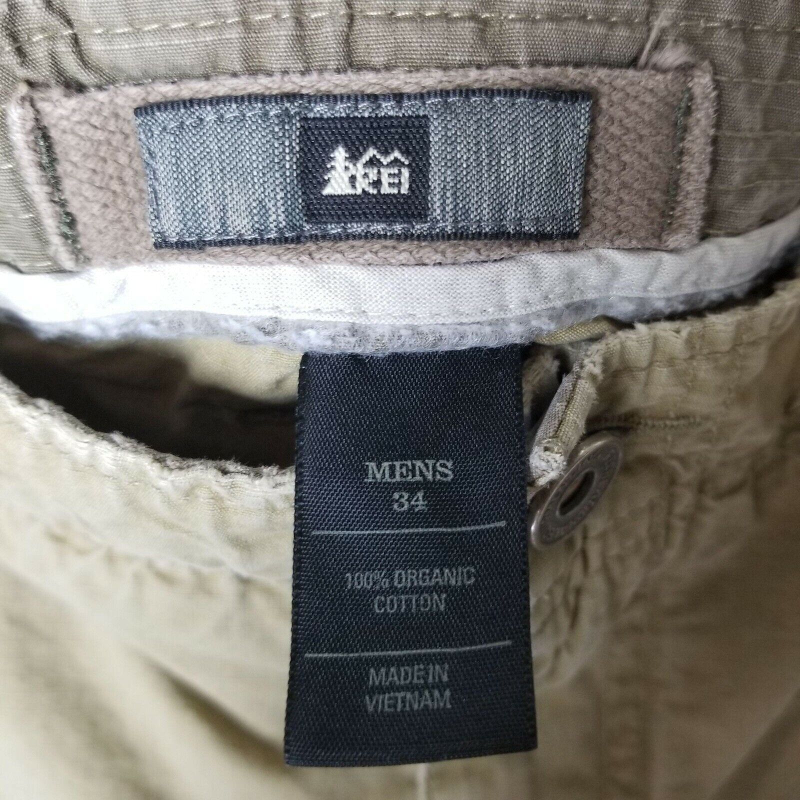 Rei REI Mens Cargo Hiking Shorts Sz 34 Gorpcore Granola Outdoor Size US 34 / EU 50 - 8 Thumbnail