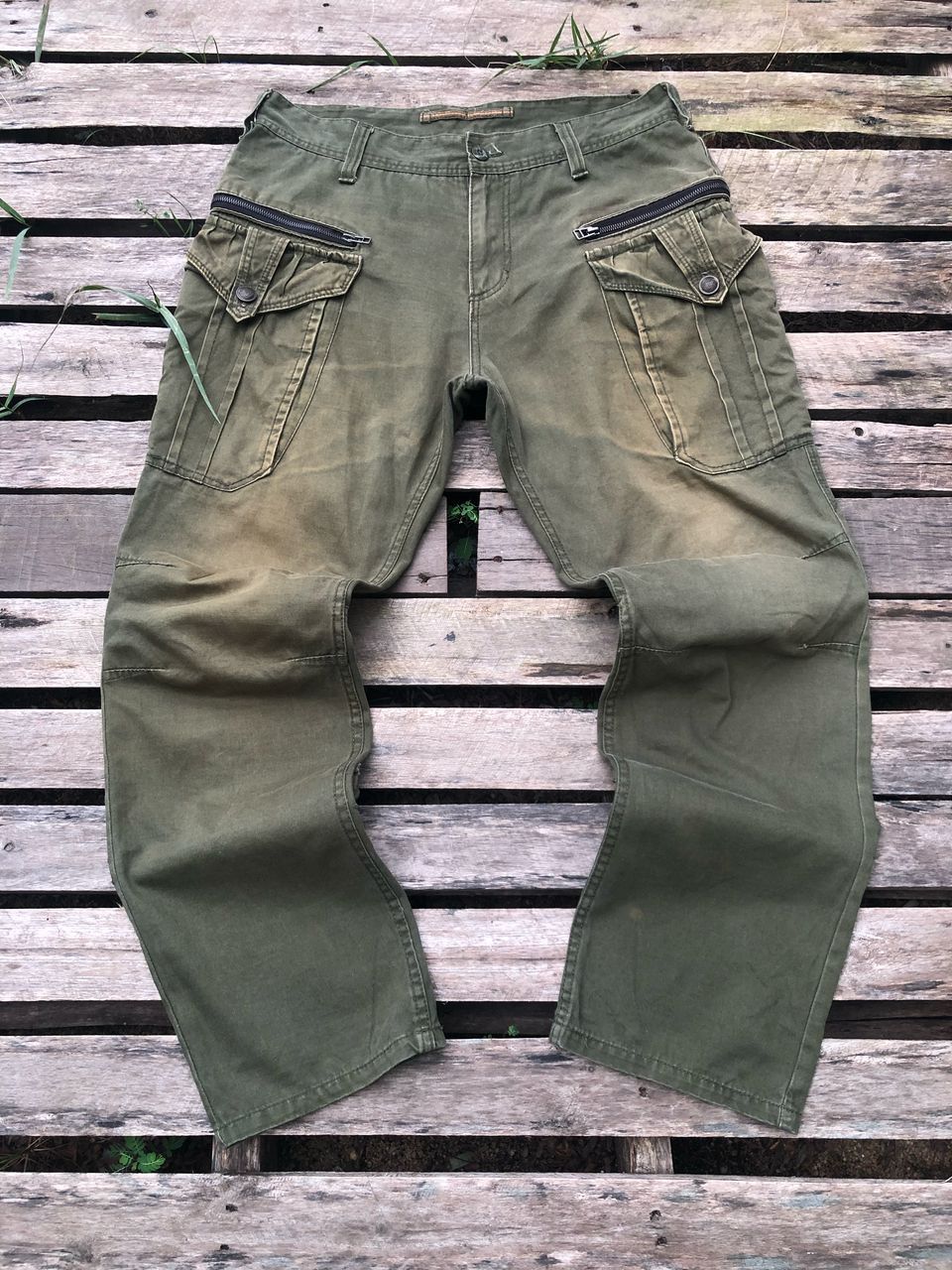 Alpha Industries × If Six Was Nine × Vintage Vintage Alpha Military Cargo Pants Size US 33 - 1 Thumbnail