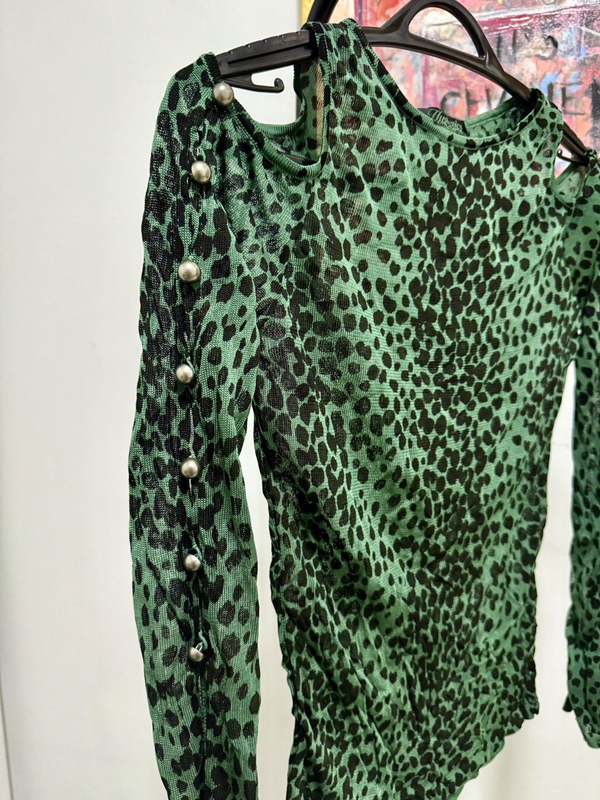 Hysteric Glamour Hysteric Glamour Green Leopard with Button On sleeves Size XS / US 0-2 / IT 36-38 - 5 Thumbnail