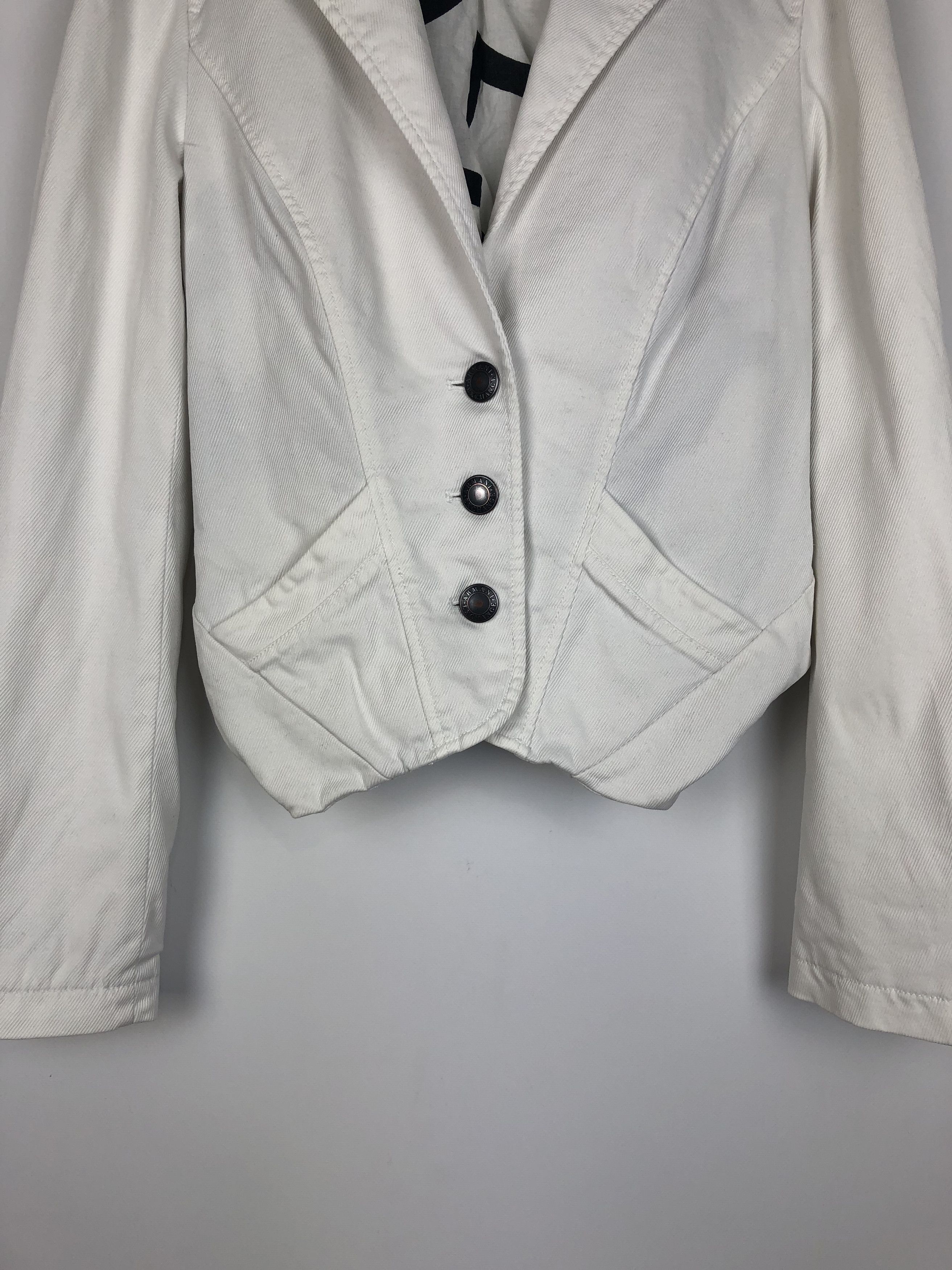 Armani Armani Exchange Blazer Jacket White size M Size M / US 6-8 / IT 42-44 - 3 Thumbnail