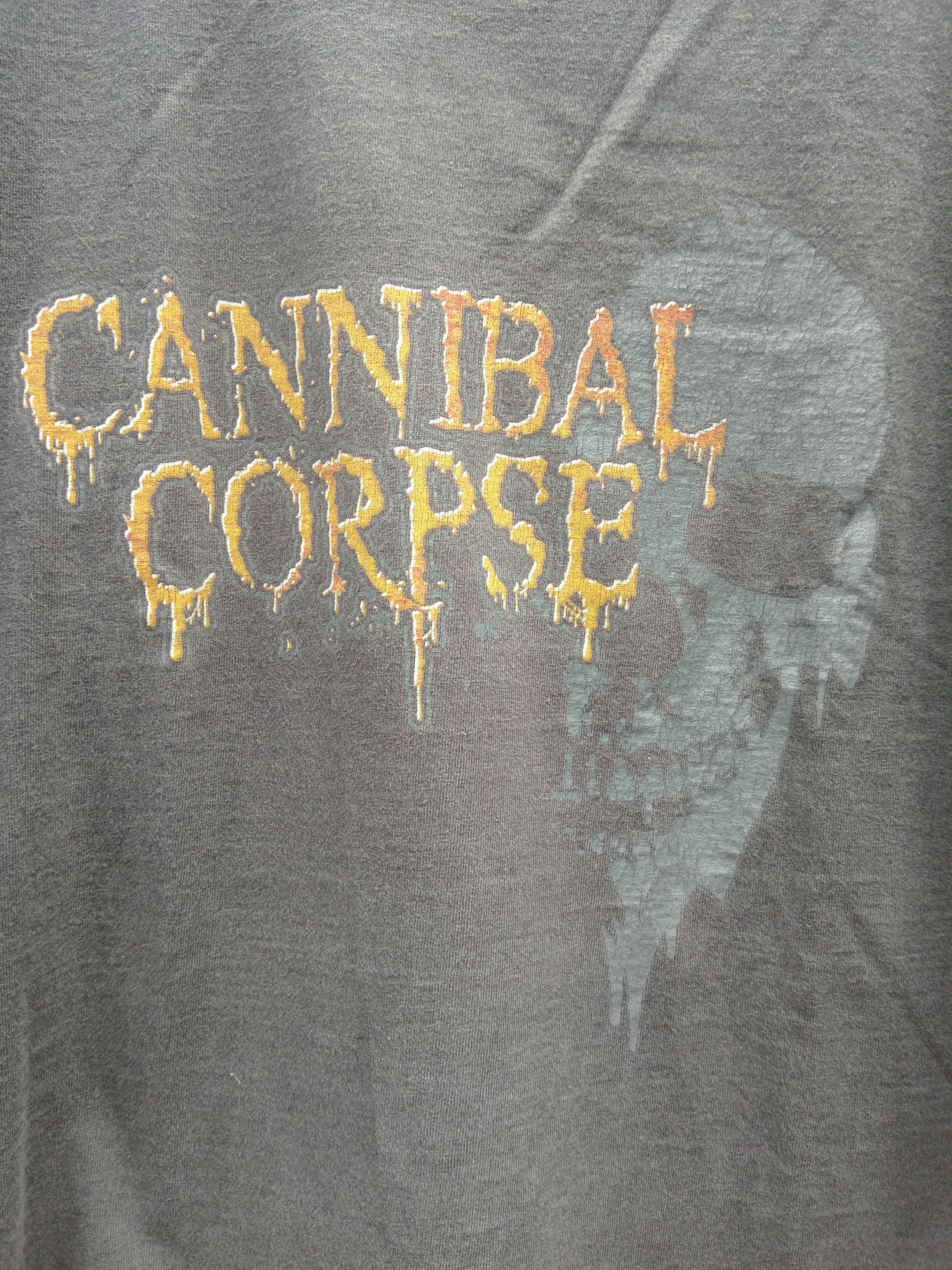 Band Tees × Vintage CANNIBAL CORPSE nothing left to mutilate Size US XL / EU 56 / 4 - 2 Thumbnail