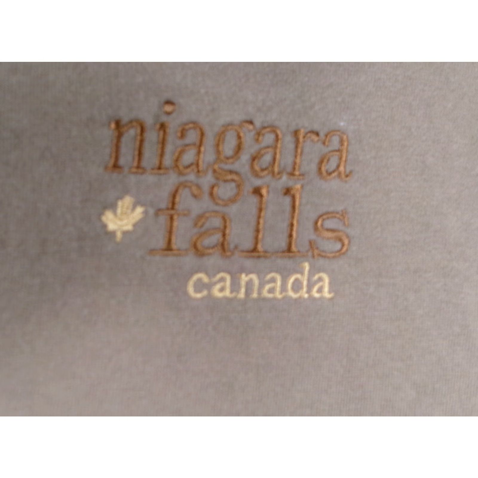 Fruit Of The Loom VINTAGE Fruit of the Loom Shirt Adult XL Brown USA Made 80s 90s Niagara Falls Embroidered Logo Mens Tee Size US XL / EU 56 / 4 - 3 Thumbnail