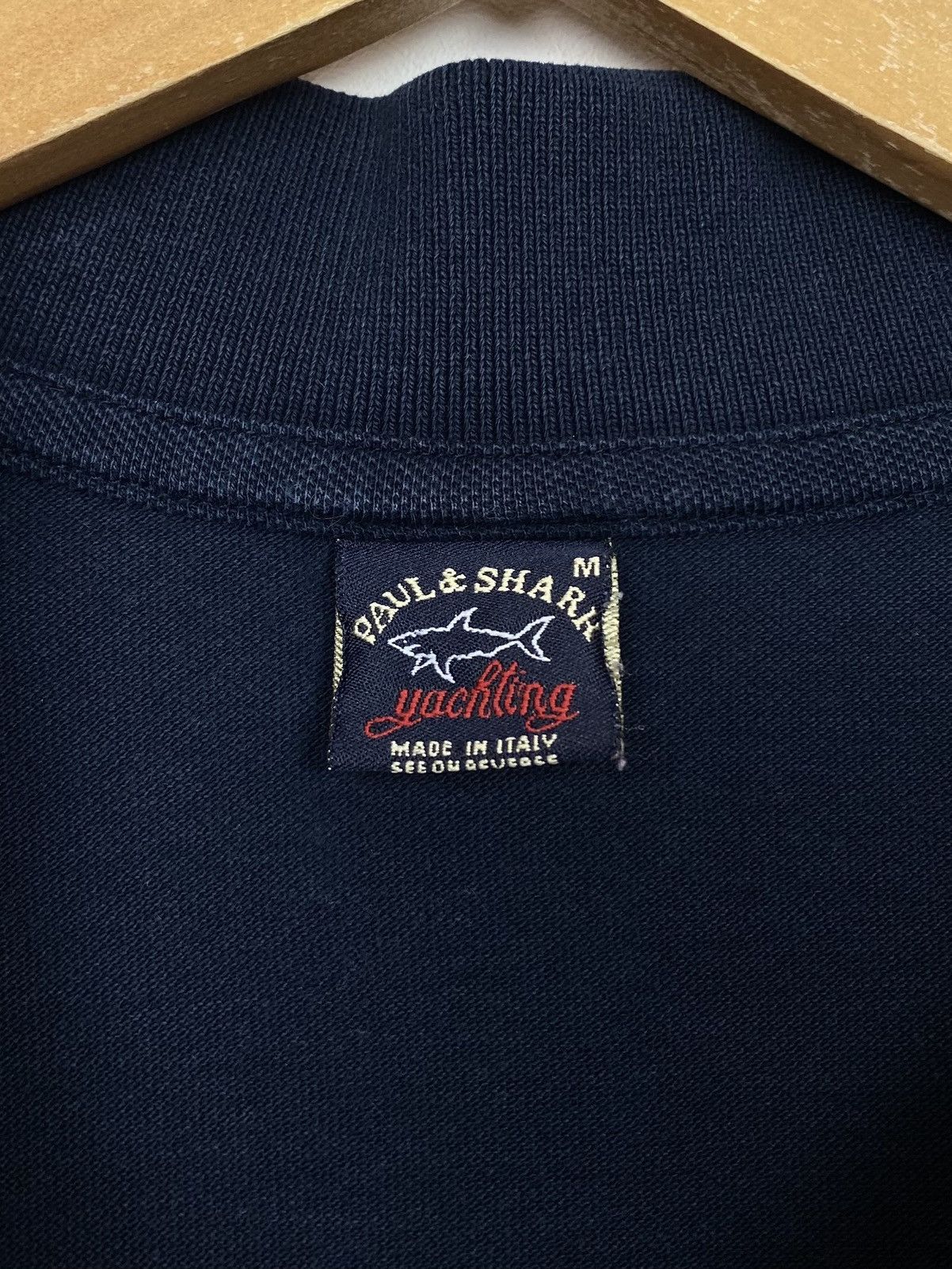 Paul & Shark Vintage Paul & Shark Made In Italy Polo Shirt Embroidered Size US M / EU 48-50 / 2 - 5 Thumbnail