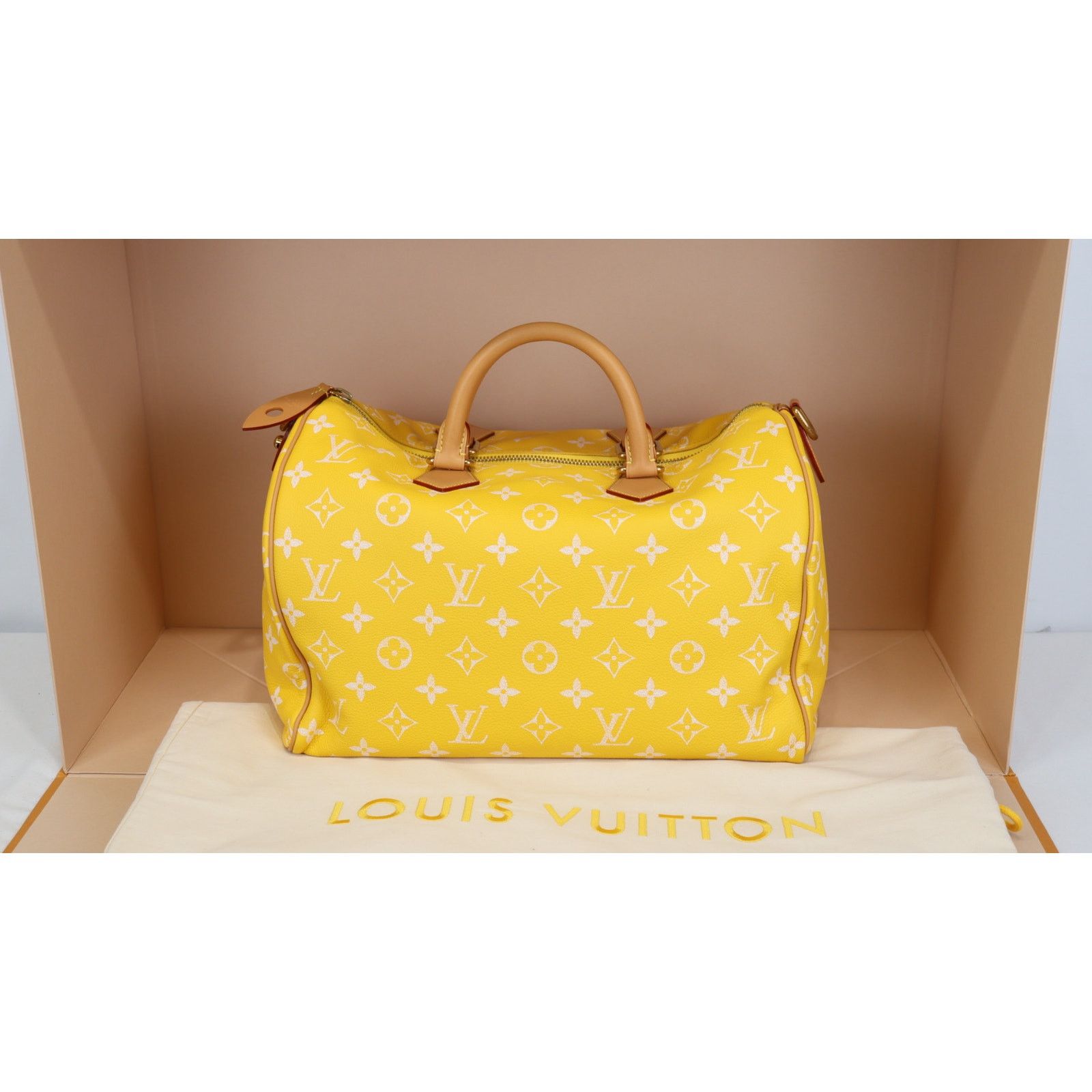 Louis Vuitton o1rshd1 Size: 40 / Speedy 40 P9 Bandoulière Bag in Yellow Size ONE SIZE - 6 Thumbnail