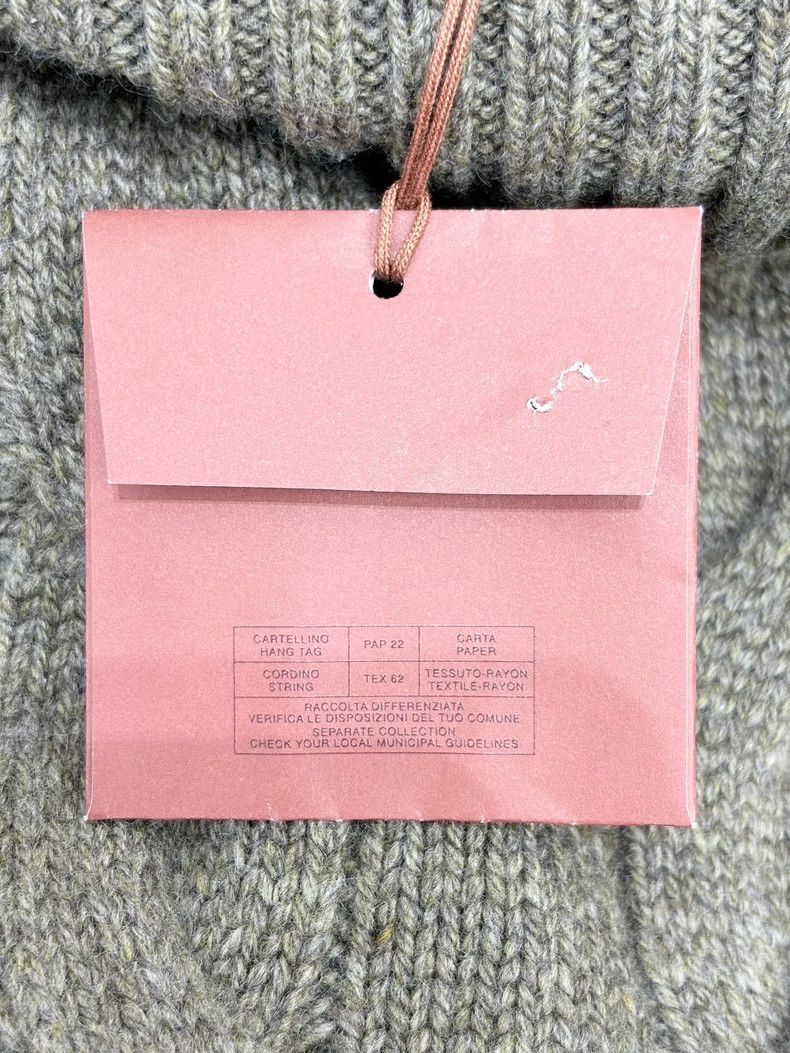 Loro Piana LORO PIANA Classic twill knitting of high collar sweater Size XS / US 0-2 / IT 36-38 - 4 Thumbnail