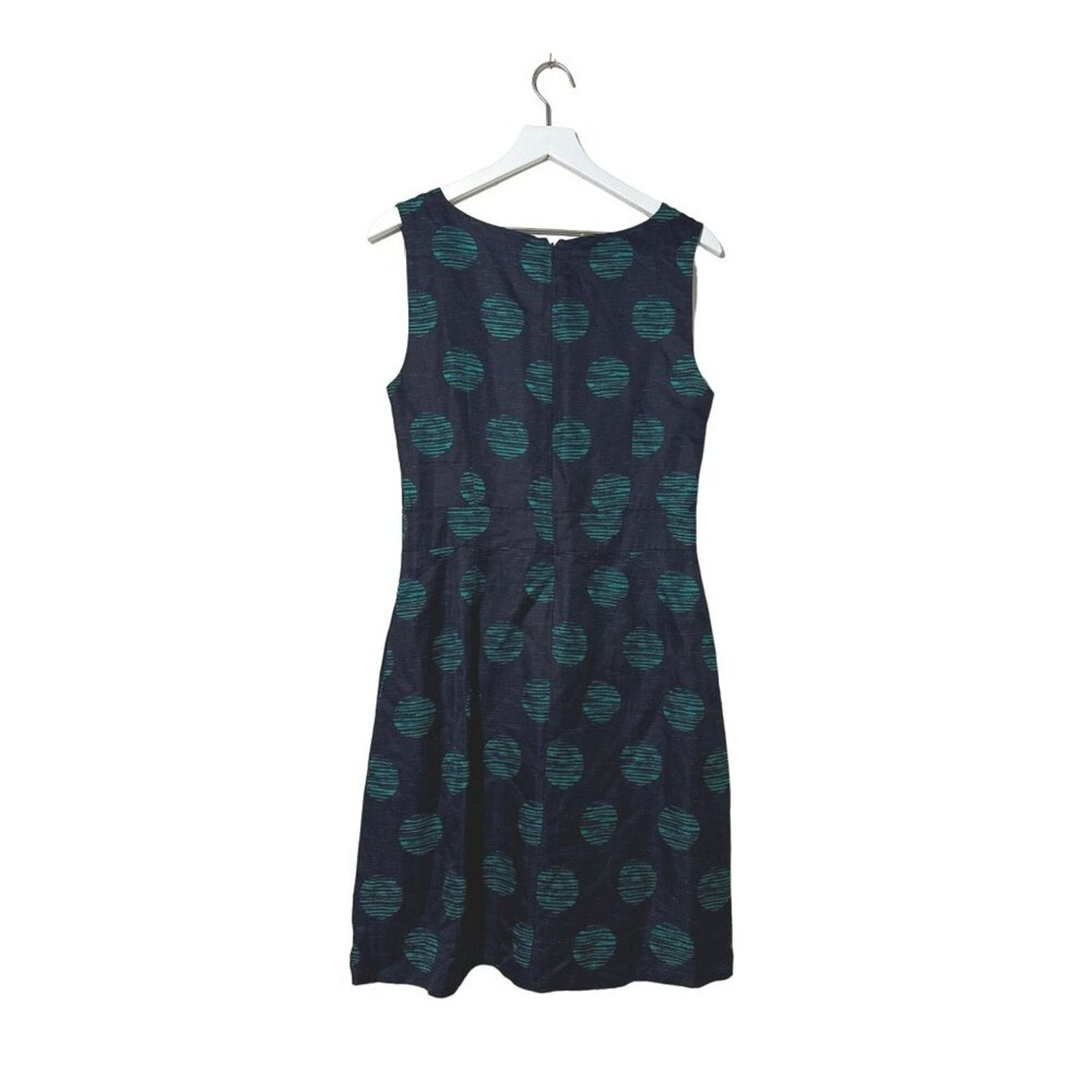 Banana Republic Banana Republic Dress Womens 8 Sleeveless Polka Dot Size M / US 6-8 / IT 42-44 - 3 Thumbnail