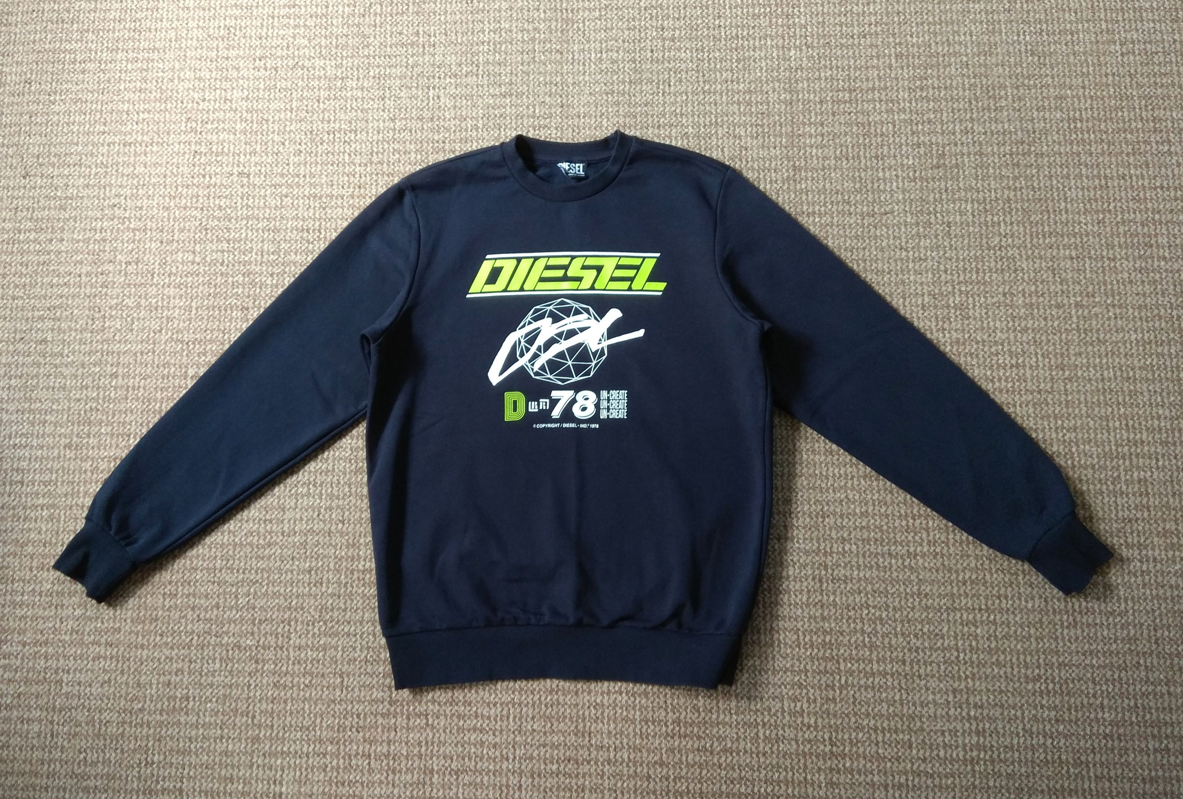 Diesel Diesel DSL Logo Sweatshirt Size US L / EU 52-54 / 3 - 4 Thumbnail
