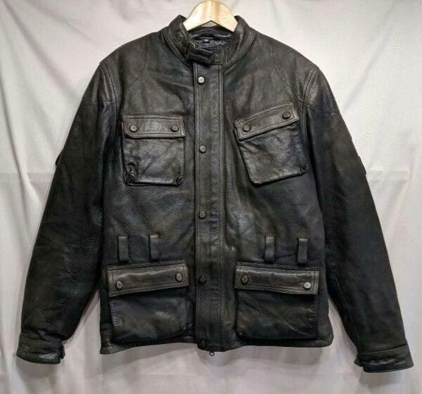 Other Belstaff Cowhide Leather Jacket UK Made Size US L / EU 52-54 / 3 - 1 Thumbnail