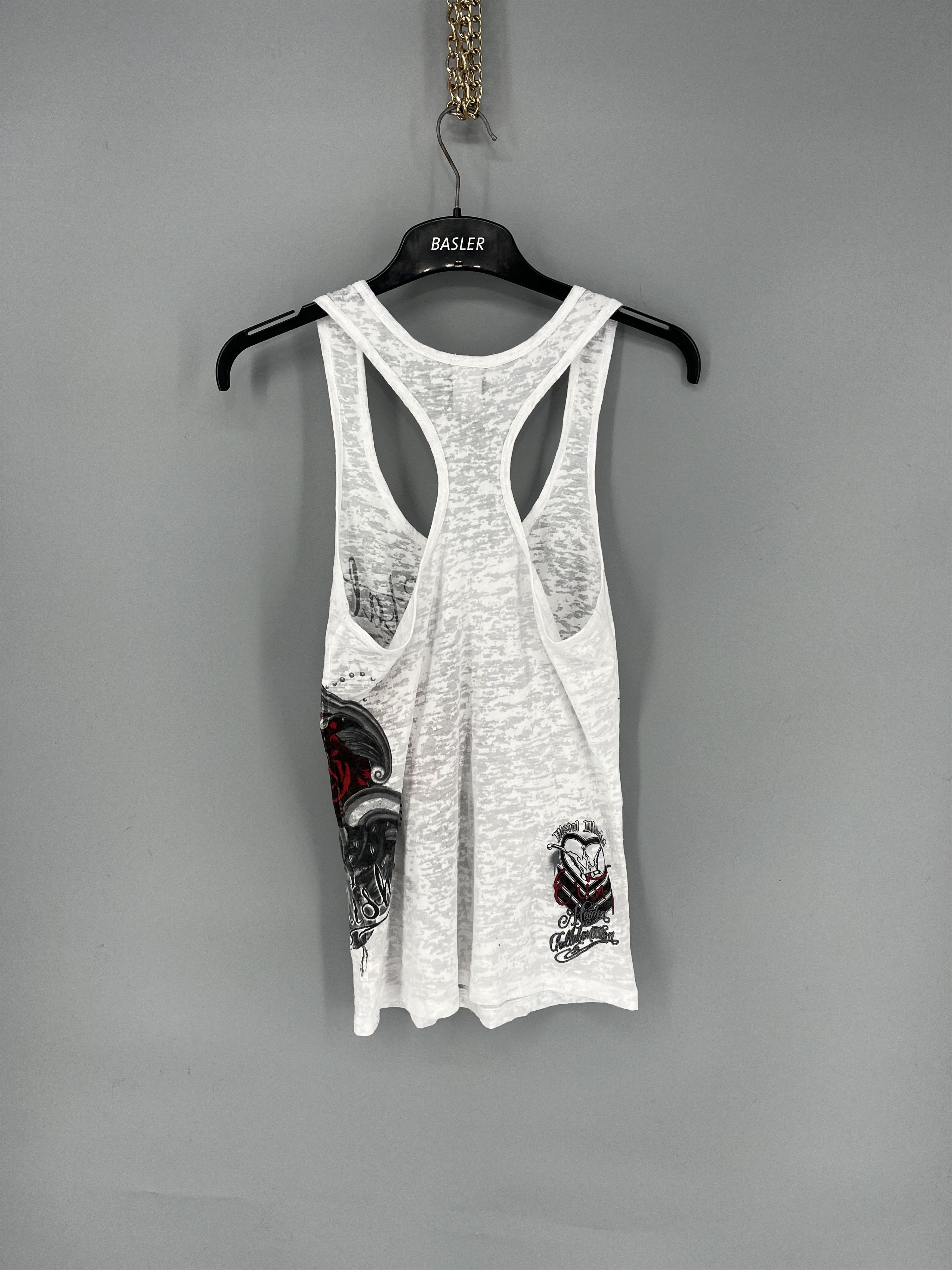 Band Tees Metal Mulisha Legends Are Made Graphic Ladies Tank Top S Size S / US 4 / IT 40 - 9 Thumbnail