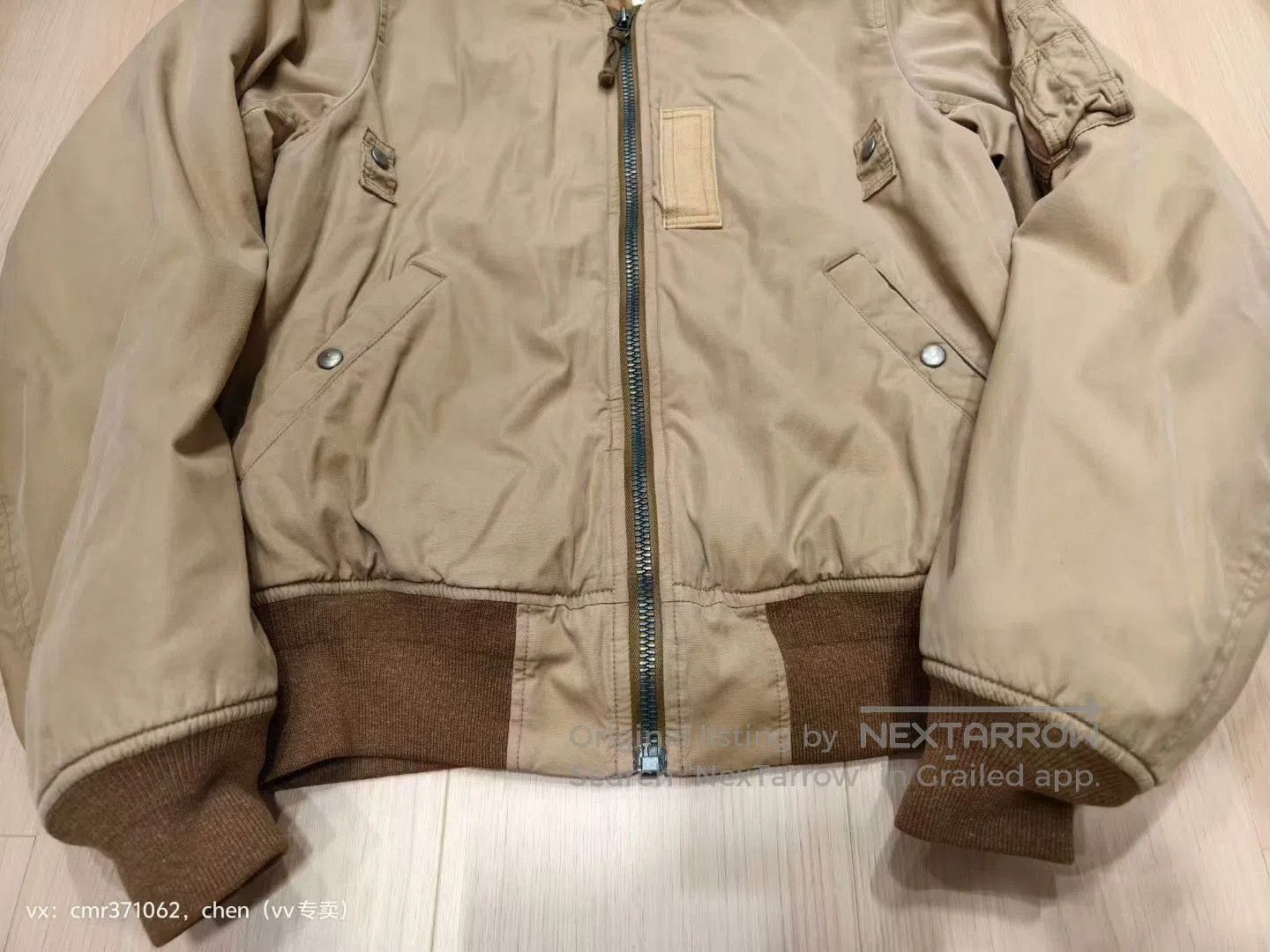 Visvim VISVIM 20SS THORSON Mud-Dyed MA1 Jacket. Size US M / EU 48-50 / 2 - 3 Thumbnail