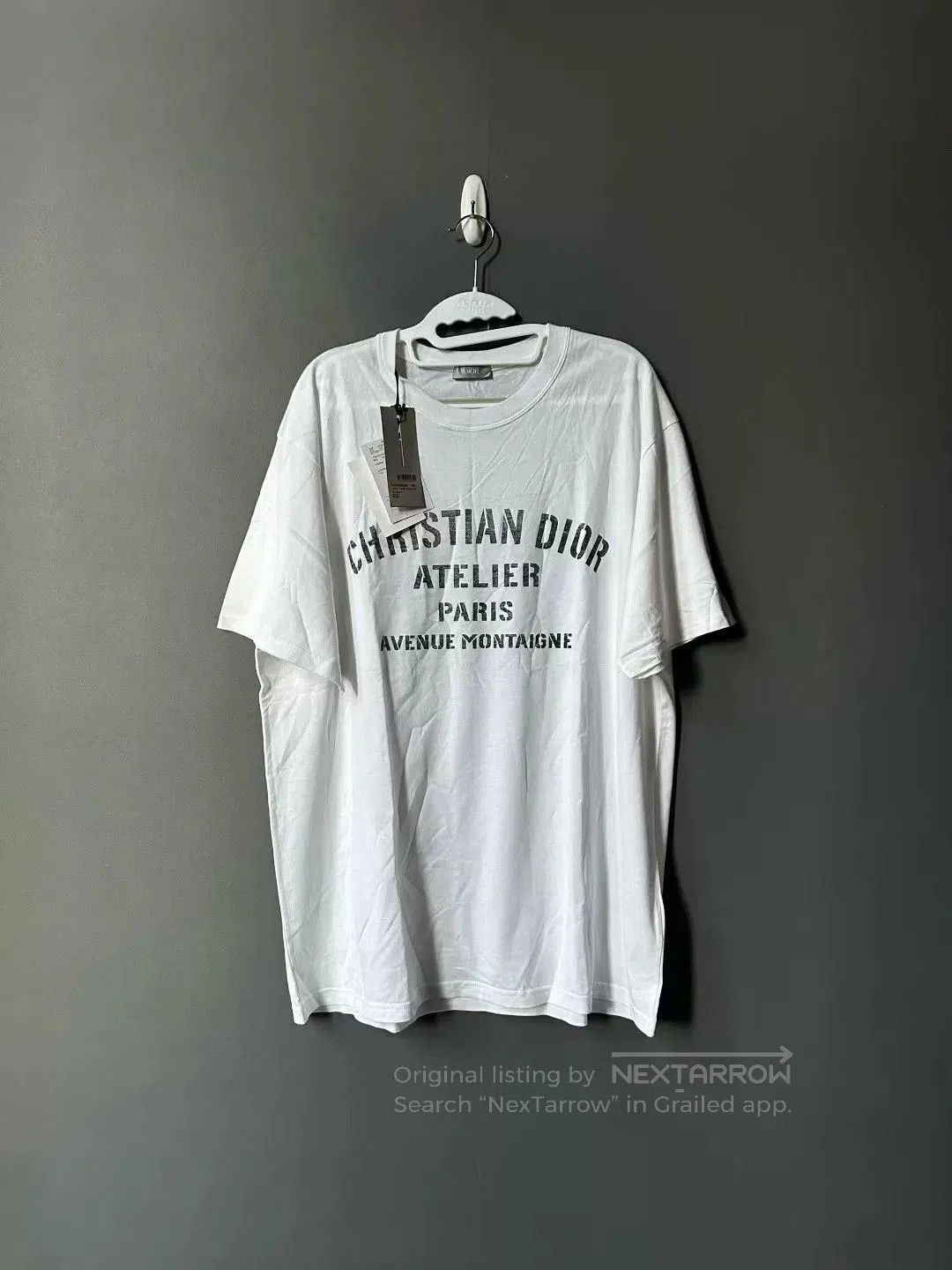 Dior christian dior white short sleeve t-shirt. Size US XXL / EU 58 / 5 - 1 Thumbnail