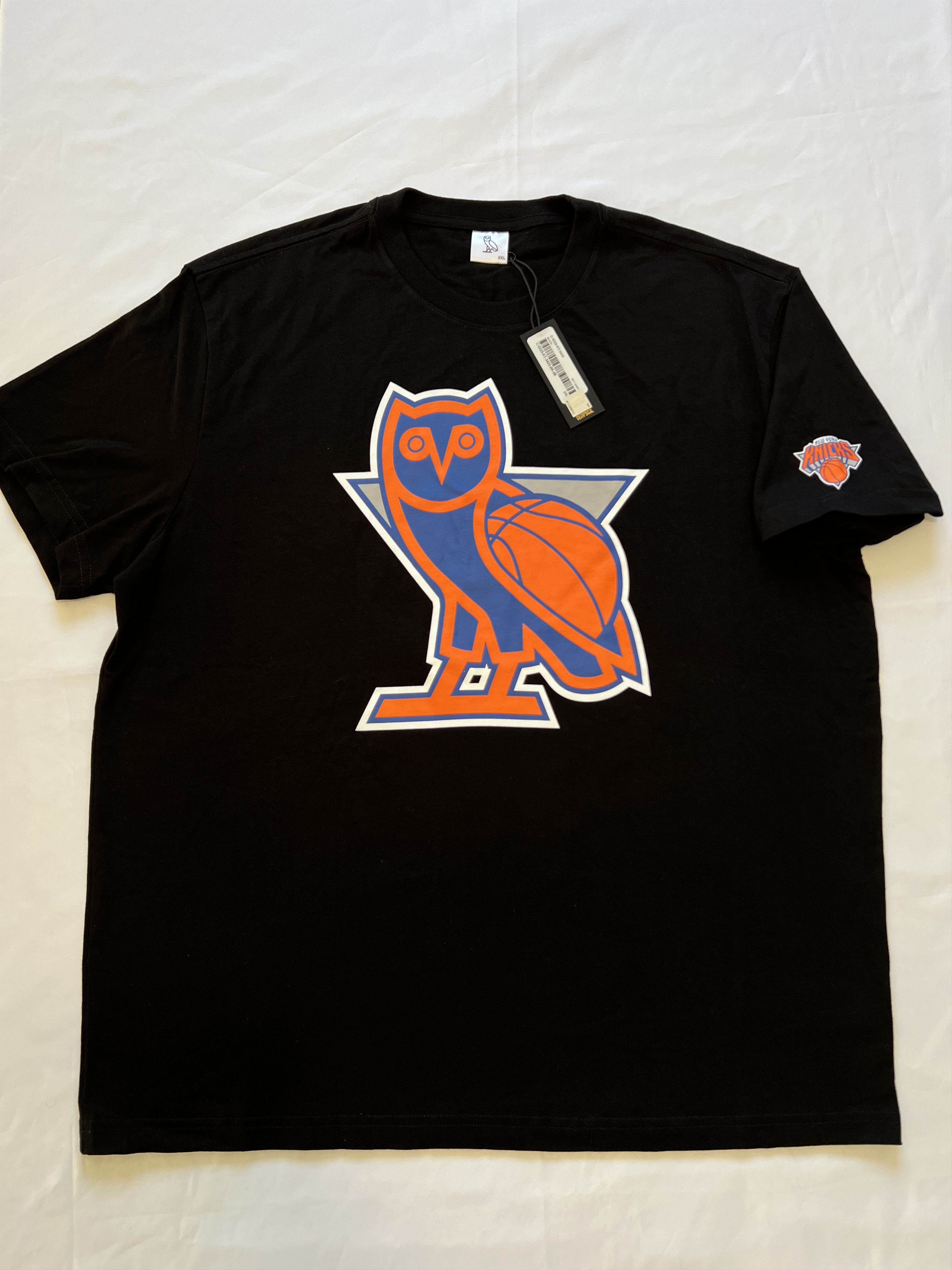 Drake OVO X NBA KNICKS T-Shirt Tee Size US XXL / EU 58 / 5 - 1 Thumbnail