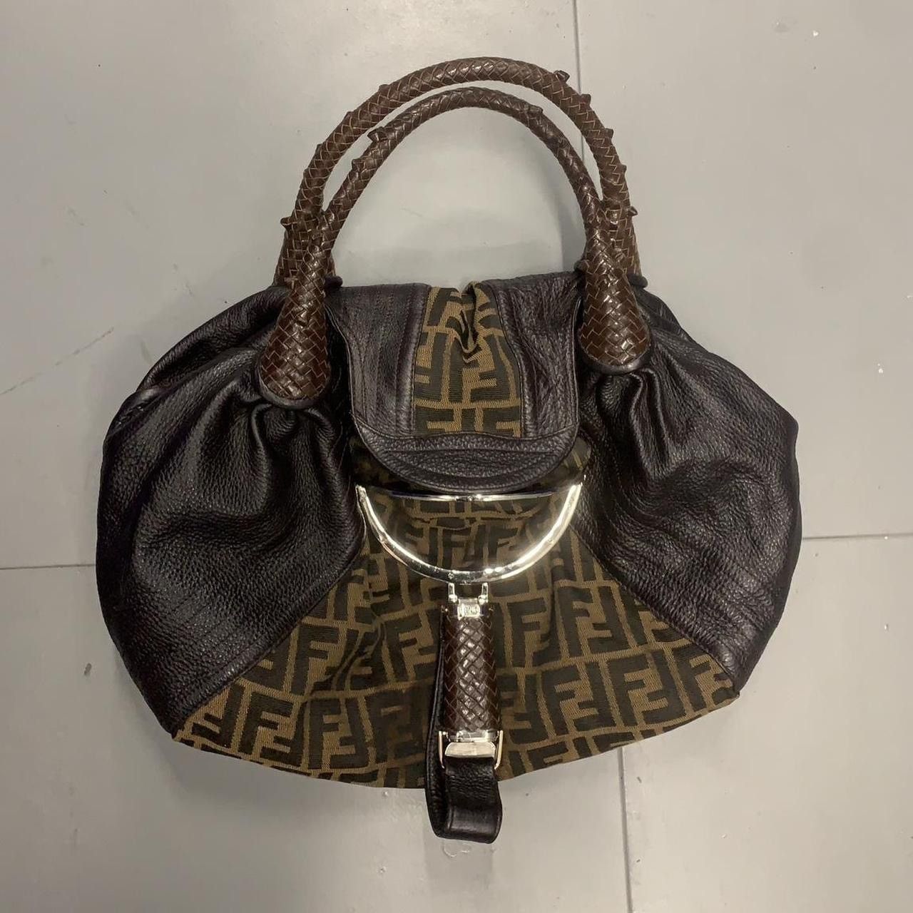 Fendi Vintage Brown Fendi Fendi Monogram Spy Bag 2005 Size ONE SIZE - 1 Thumbnail