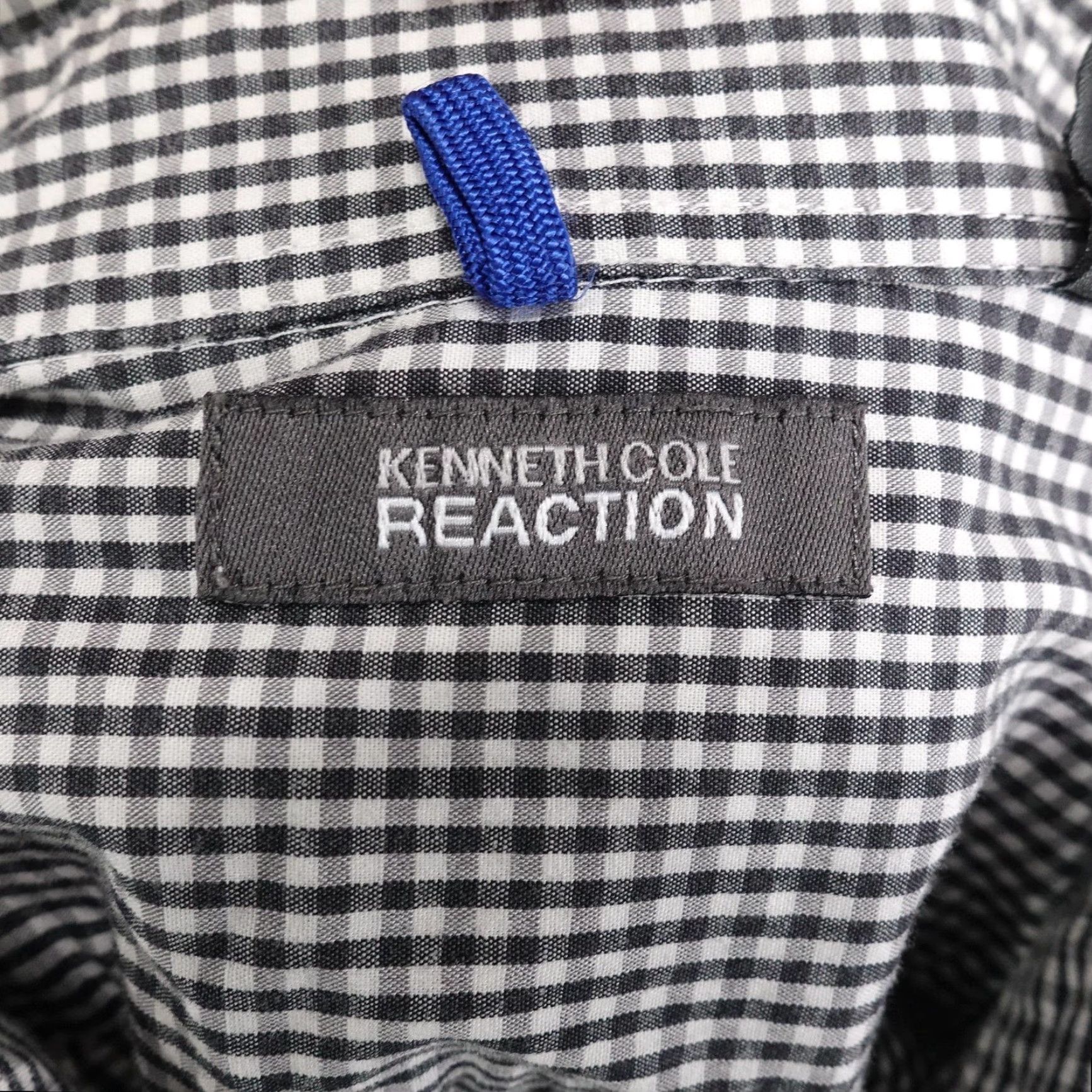 Kenneth Cole Kenneth Cole Reaction Shirt Mens L Black Check Long Sleeve Button-Up Regular Fit Size US L / EU 52-54 / 3 - 6 Thumbnail