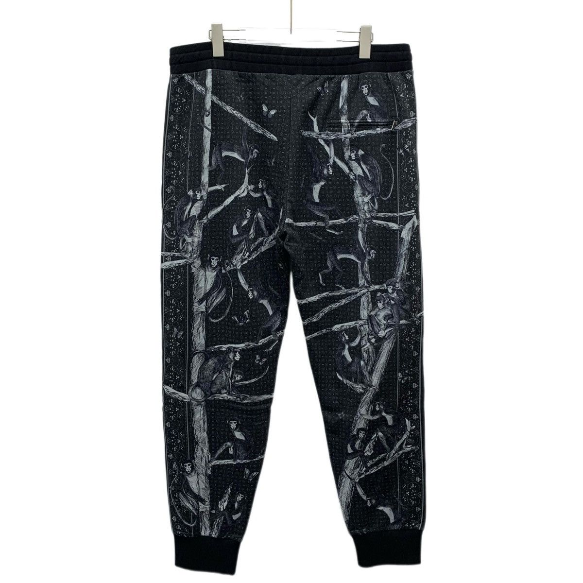 Dolce & Gabbana Dolce Gabbana Black Cotton Casual Sweatpants K26WX Size US 40 / EU 56 - 2 Thumbnail
