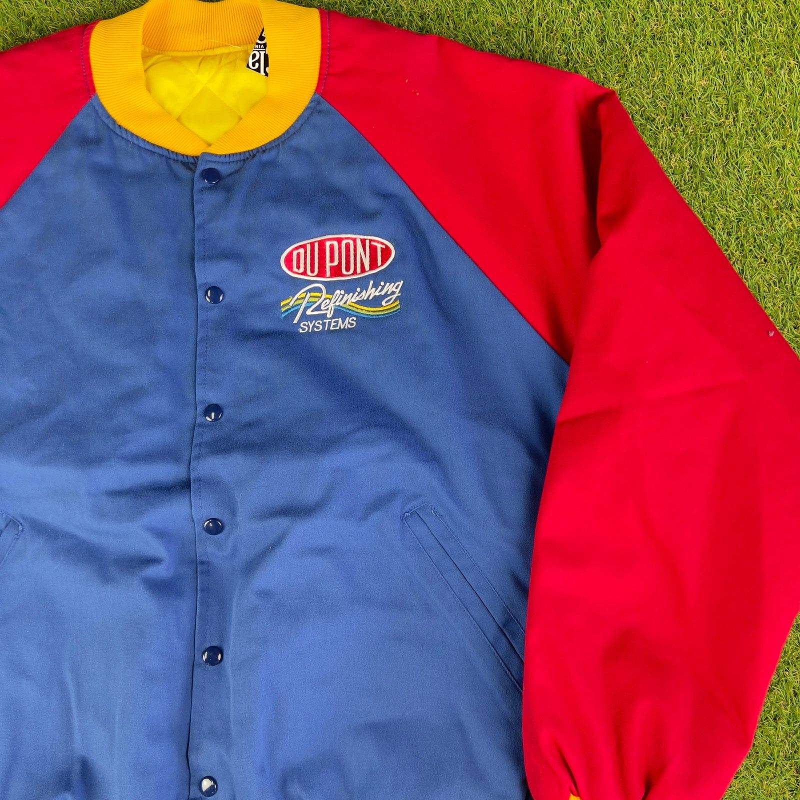 NASCAR Vintage DuPont Racing Bomber Size US XL / EU 56 / 4 - 4 Thumbnail