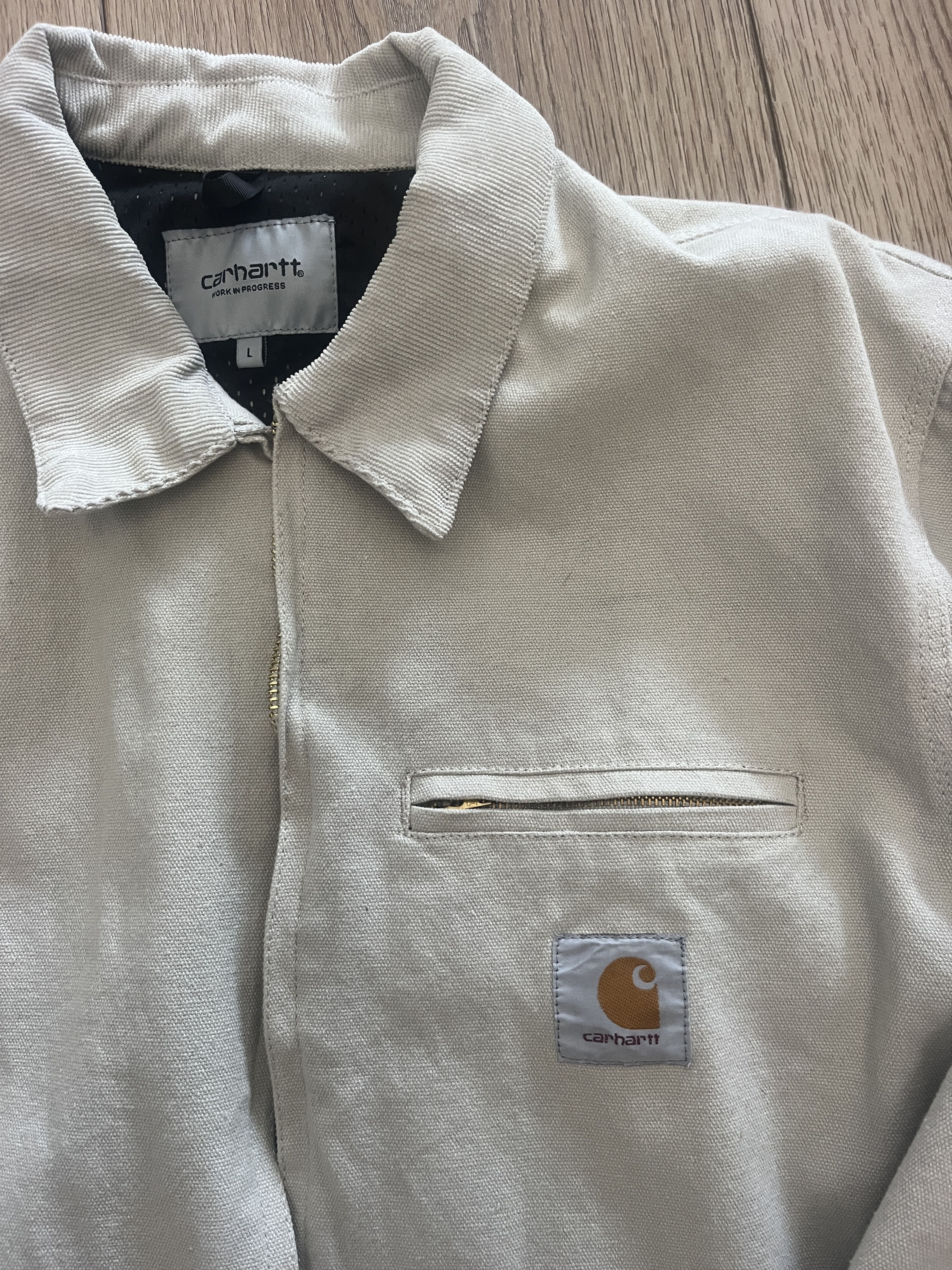 Carhartt Wip Detroit Carhartt Wip OG Jacket in Hammer Gray