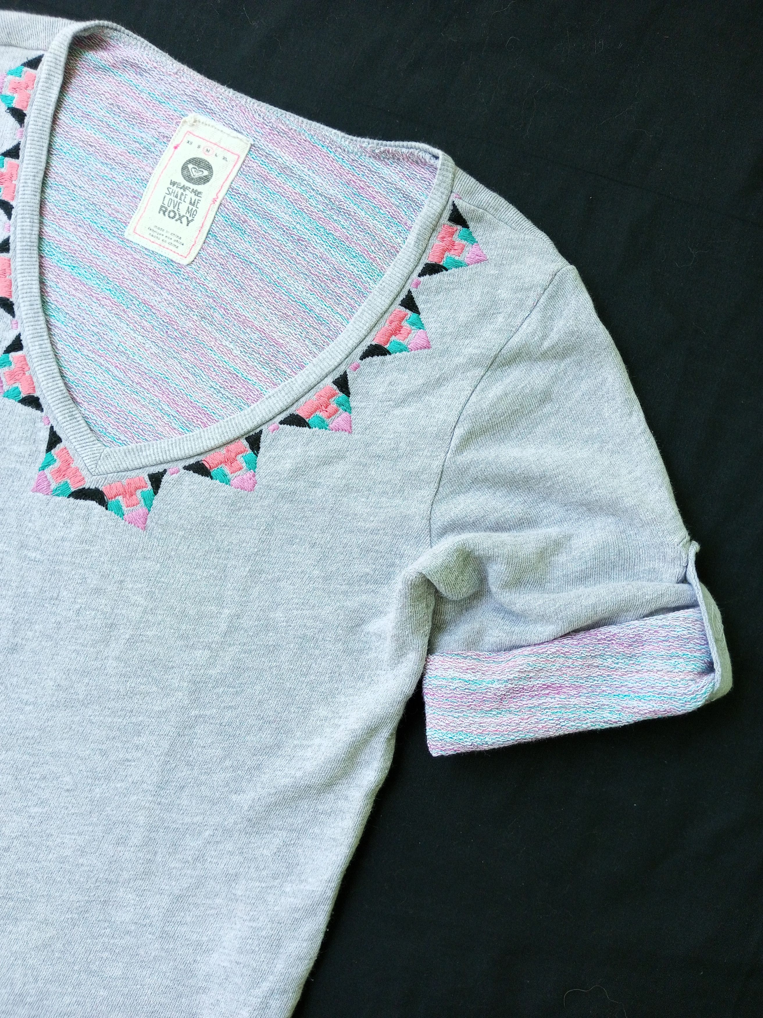 Japanese Brand × Quicksilver × Vintage Vintage 90s Roxy TShirt Size M / US 6-8 / IT 42-44 - 10 Thumbnail