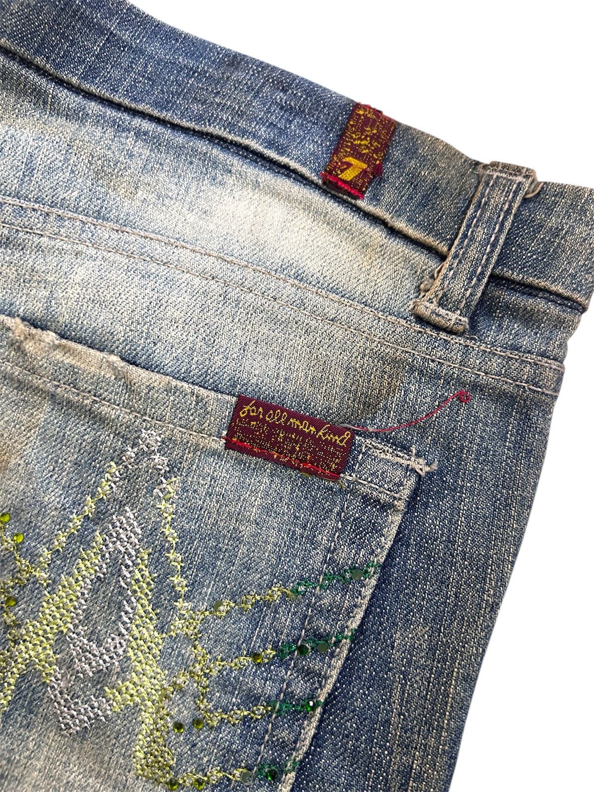 7 For All Mankind × Vintage Vintage 7 For All Mankind Denim Blue Wash Jeans Size US 29 - 8 Thumbnail