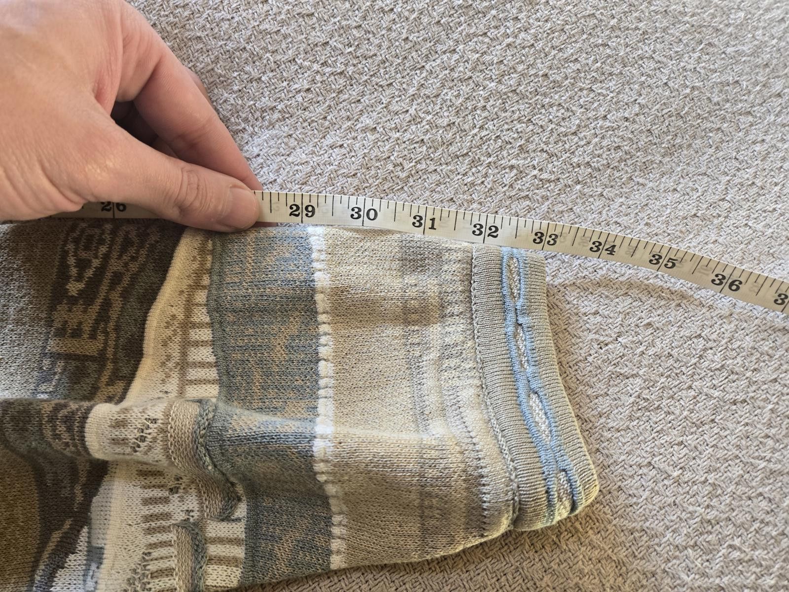 Tundra Tundra Sweater XXL | 90s Textured Knit Neutral Pattern Size US XXL / EU 58 / 5 - 7 Thumbnail