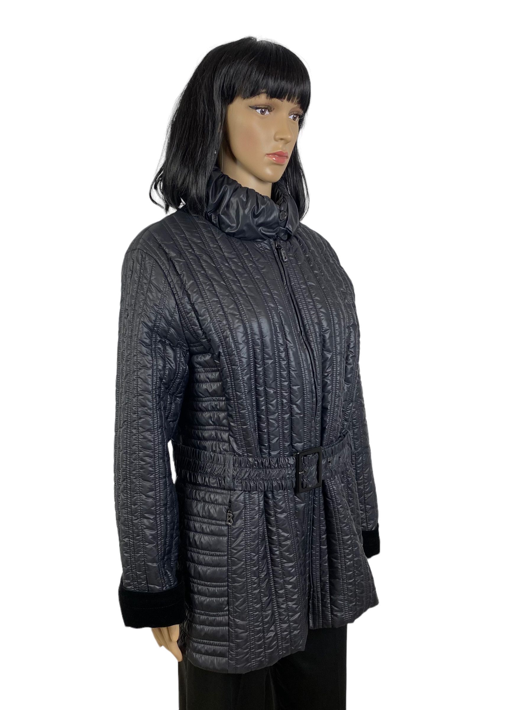 Bogner Sonia Bogner Quilted Belted Warm Coat size XL Size XL / US 12-14 / IT 48-50 - 2 Thumbnail
