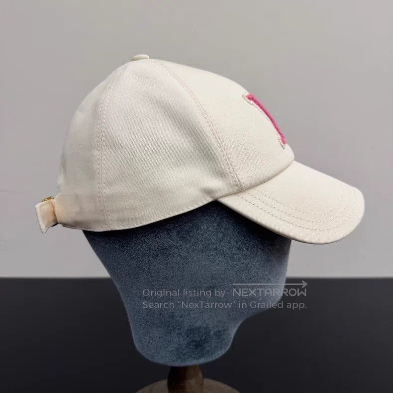 Louis Vuitton Louis Vuitton Creamy white baseball cap with full print in Size ONE SIZE - 3 Thumbnail