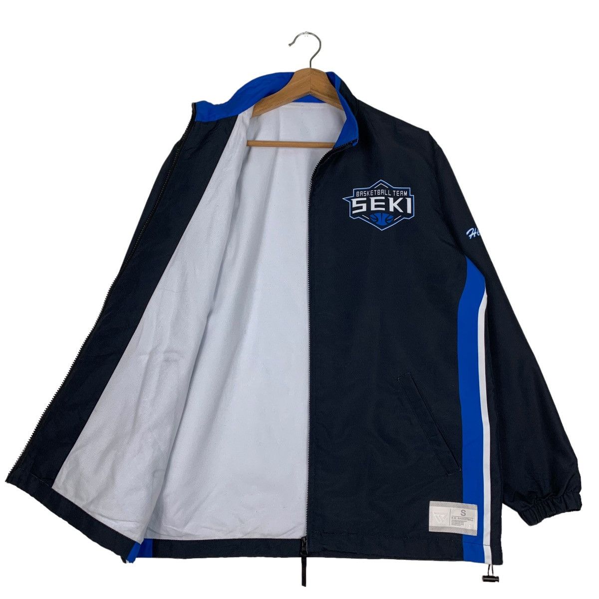 Japanese Brand SEKI BASKETBALL TEAM B.W. BASKETBALL JACKET #0395-C18 Size US S / EU 44-46 / 1 - 9 Thumbnail