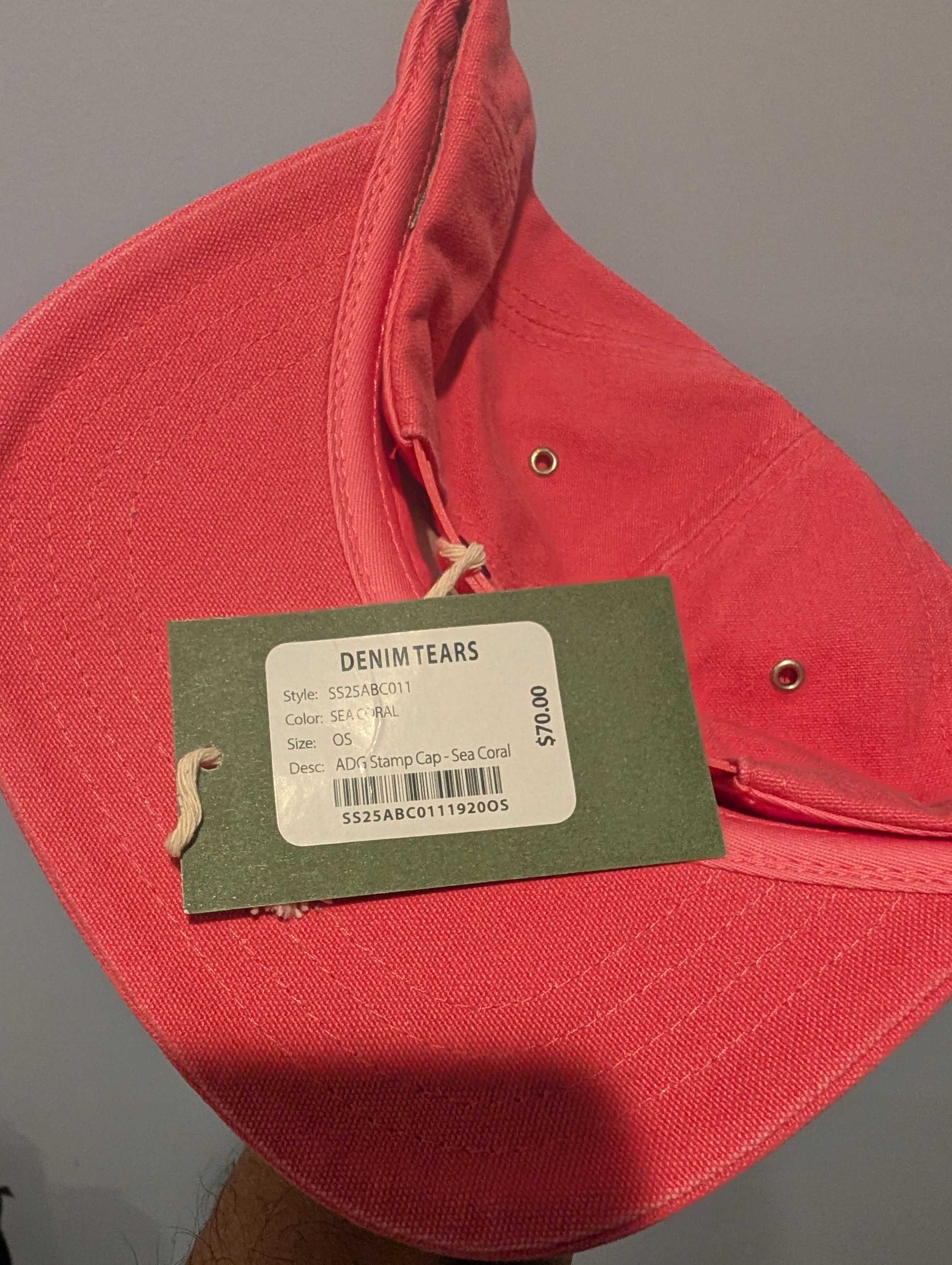 DENIM TEARS Denim Tears Hat Brand New Size ONE SIZE - 4 Thumbnail