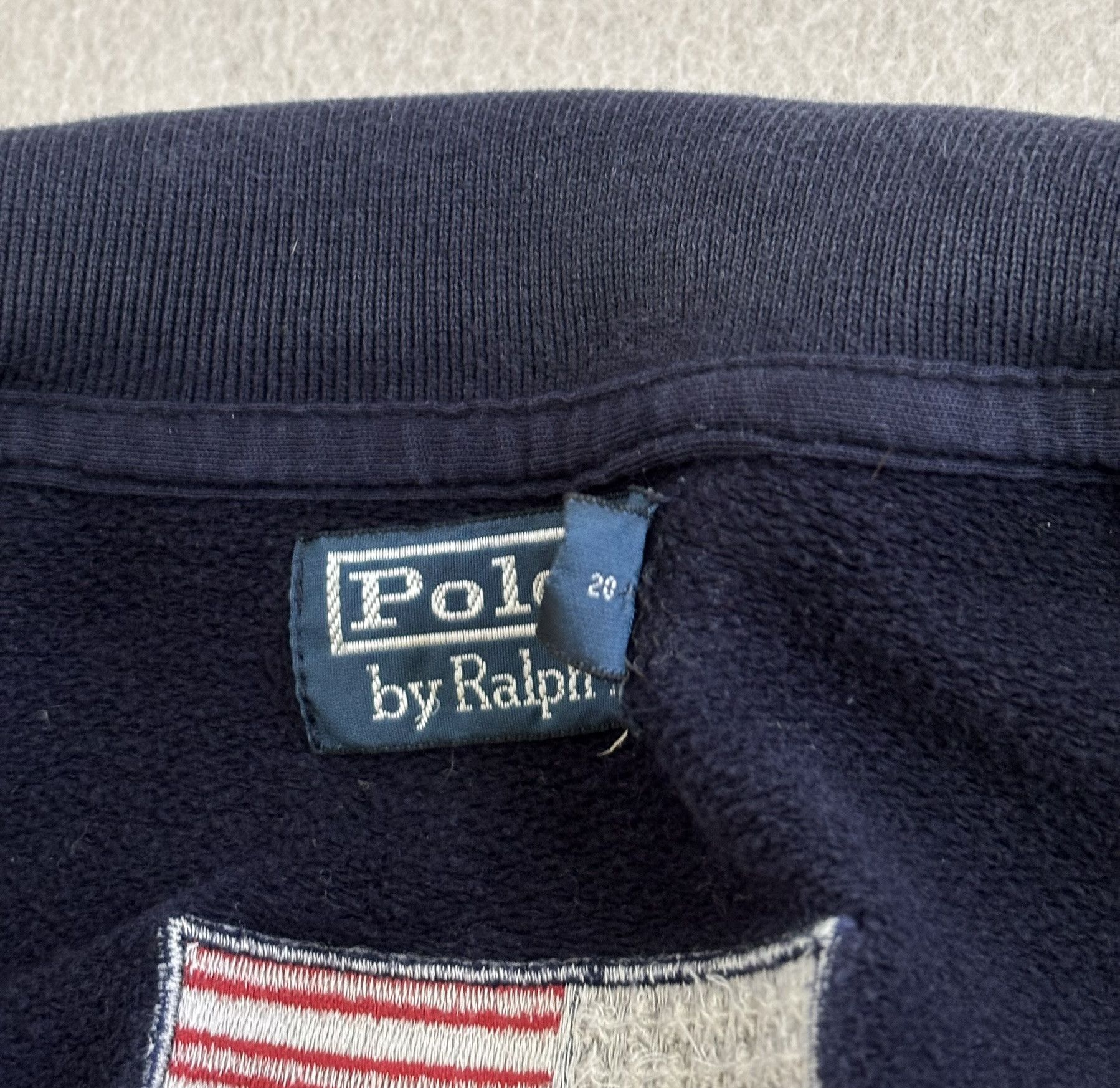 Polo Ralph Lauren × Vintage Polo Ralph Lauren USA 10 zip sweatshirt Medium Size US M / EU 48-50 / 2 - 16 Thumbnail