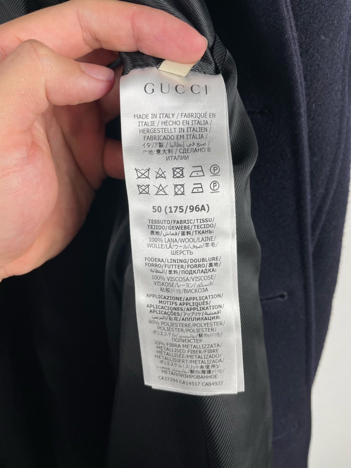 Gucci Gucci Wool Overcoat Size US M / EU 48-50 / 2 - 14 Thumbnail