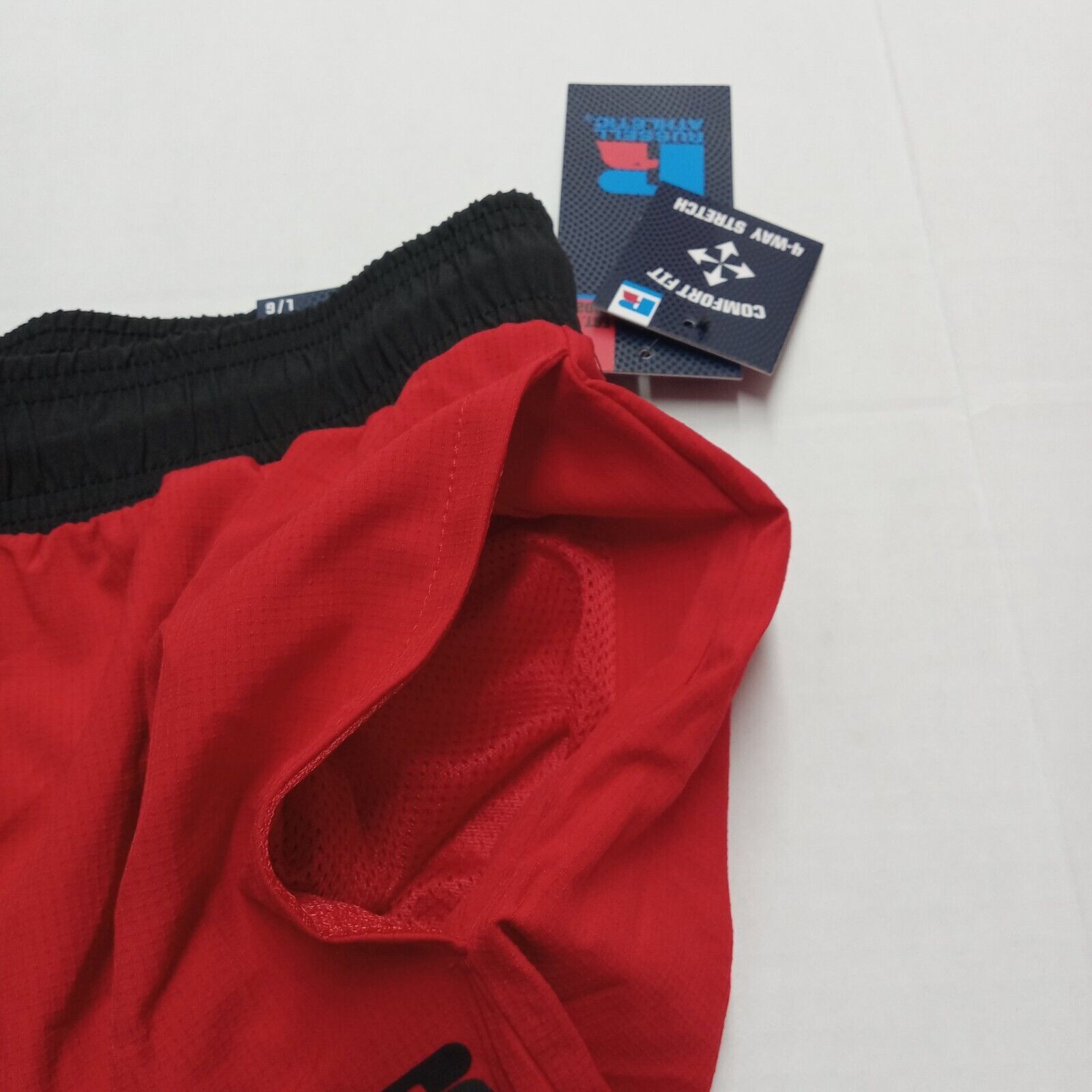Russell Athletic Russell Basketball Shorts Mens L Red Dri Power 4 Way Stretch Size US 32 / EU 48 - 3 Thumbnail