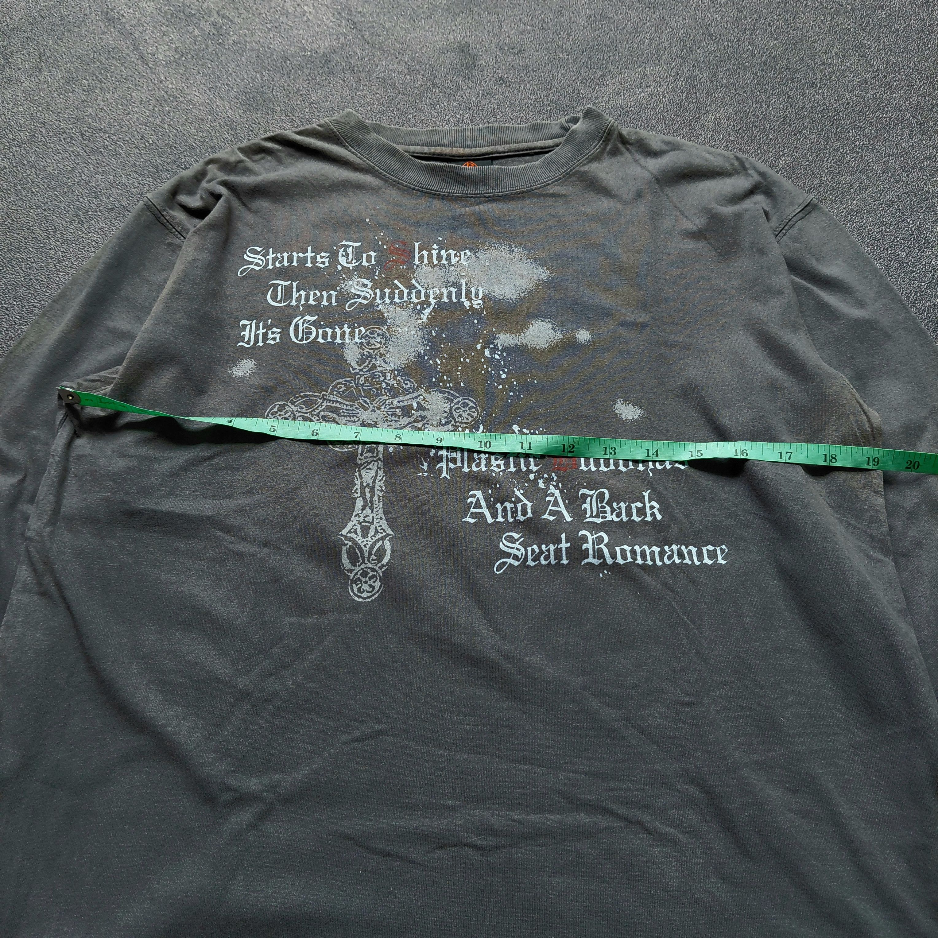 Japanese Brand Barcedos Faded Jesus L/S Shirt Size US M / EU 48-50 / 2 - 7 Thumbnail