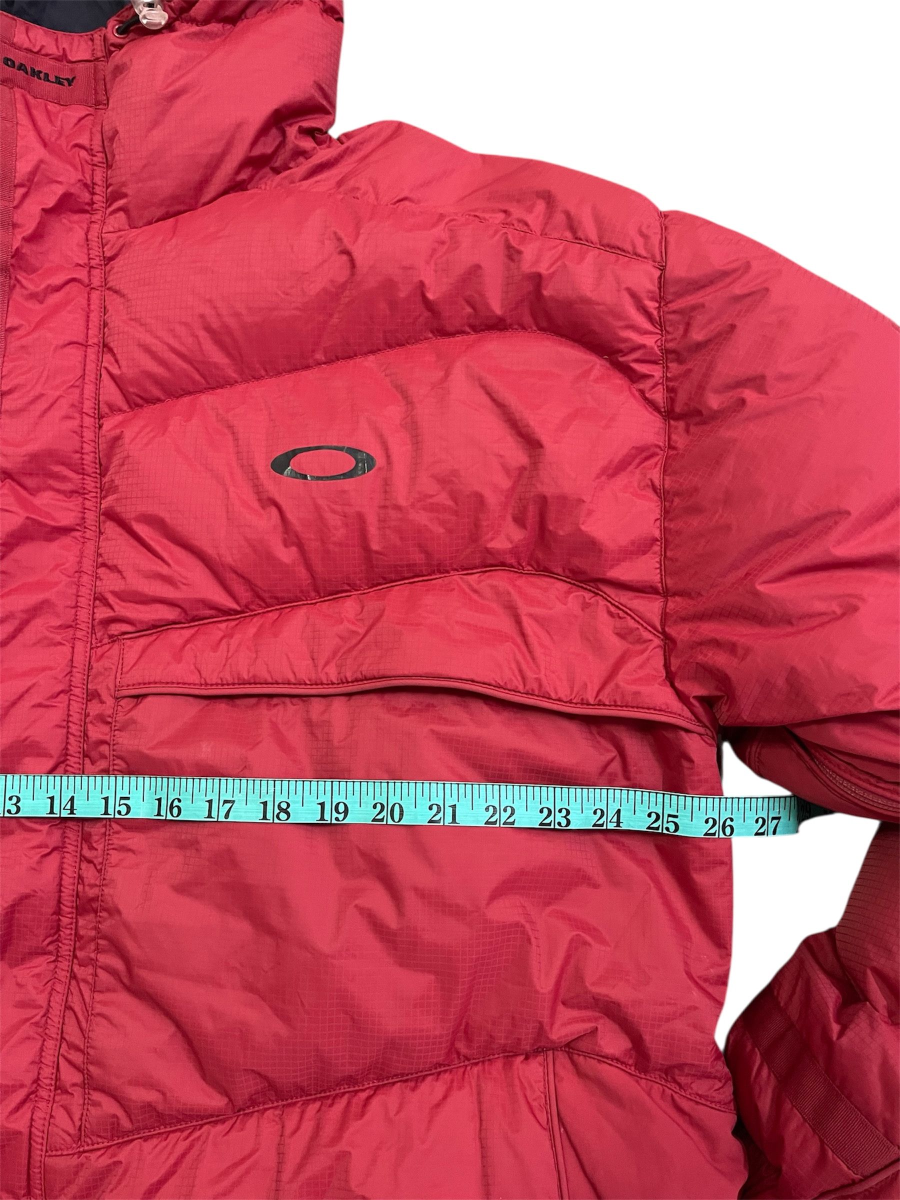 Oakley × Vintage Red Oxblood Oakley Down Puffer Jacket Travis Scott Size US XL / EU 56 / 4 - 15 Thumbnail