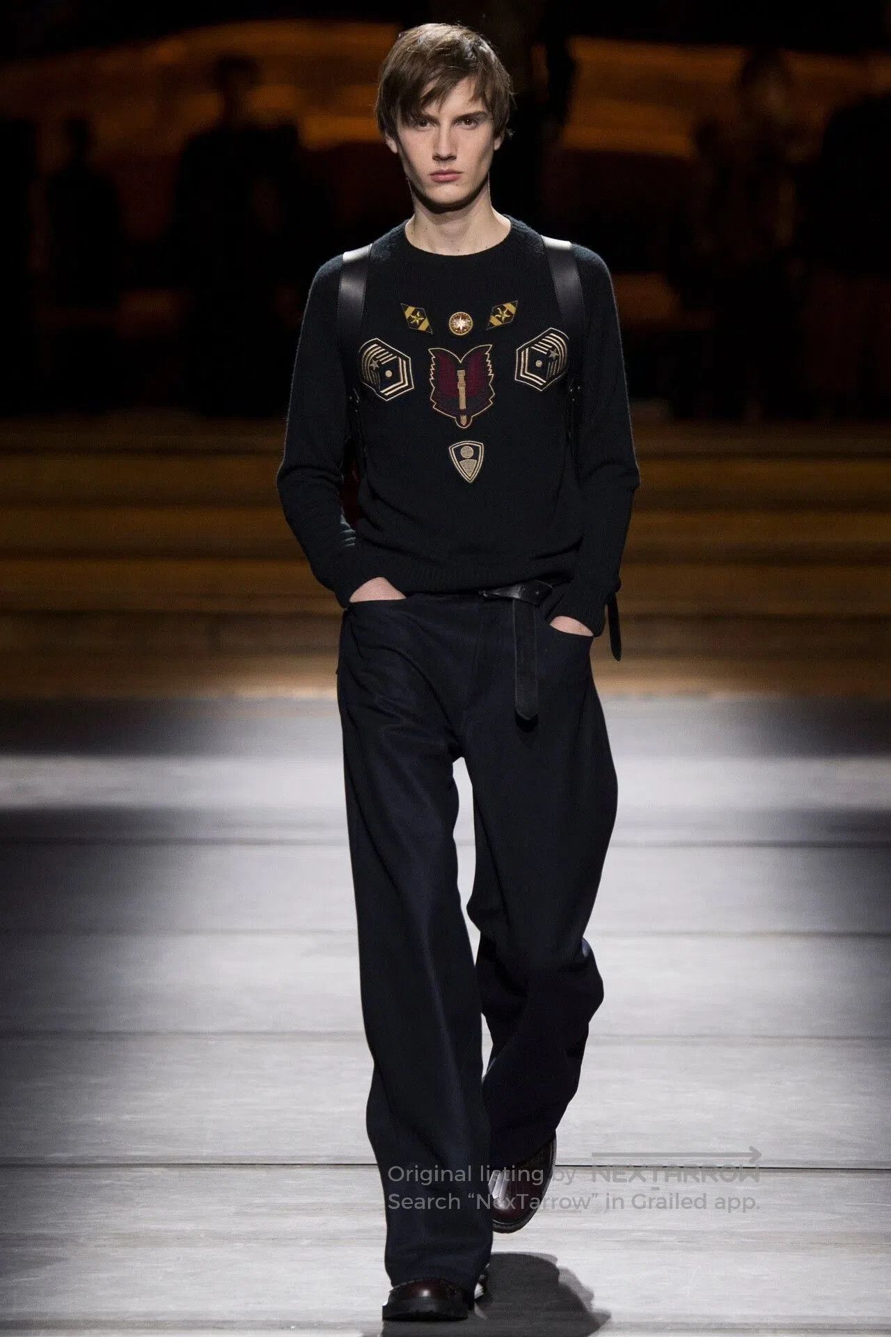 Dries Van Noten Dries Van Noten F/W16 Badge Sweatshirt. Size S / US 4 / IT 40 - 7 Thumbnail