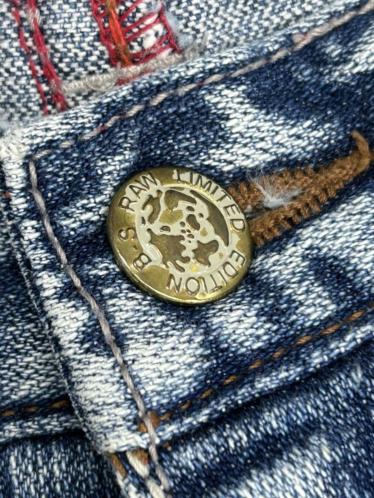 Raw United Edition Japan Washed Buckle Handkerchief Pocket