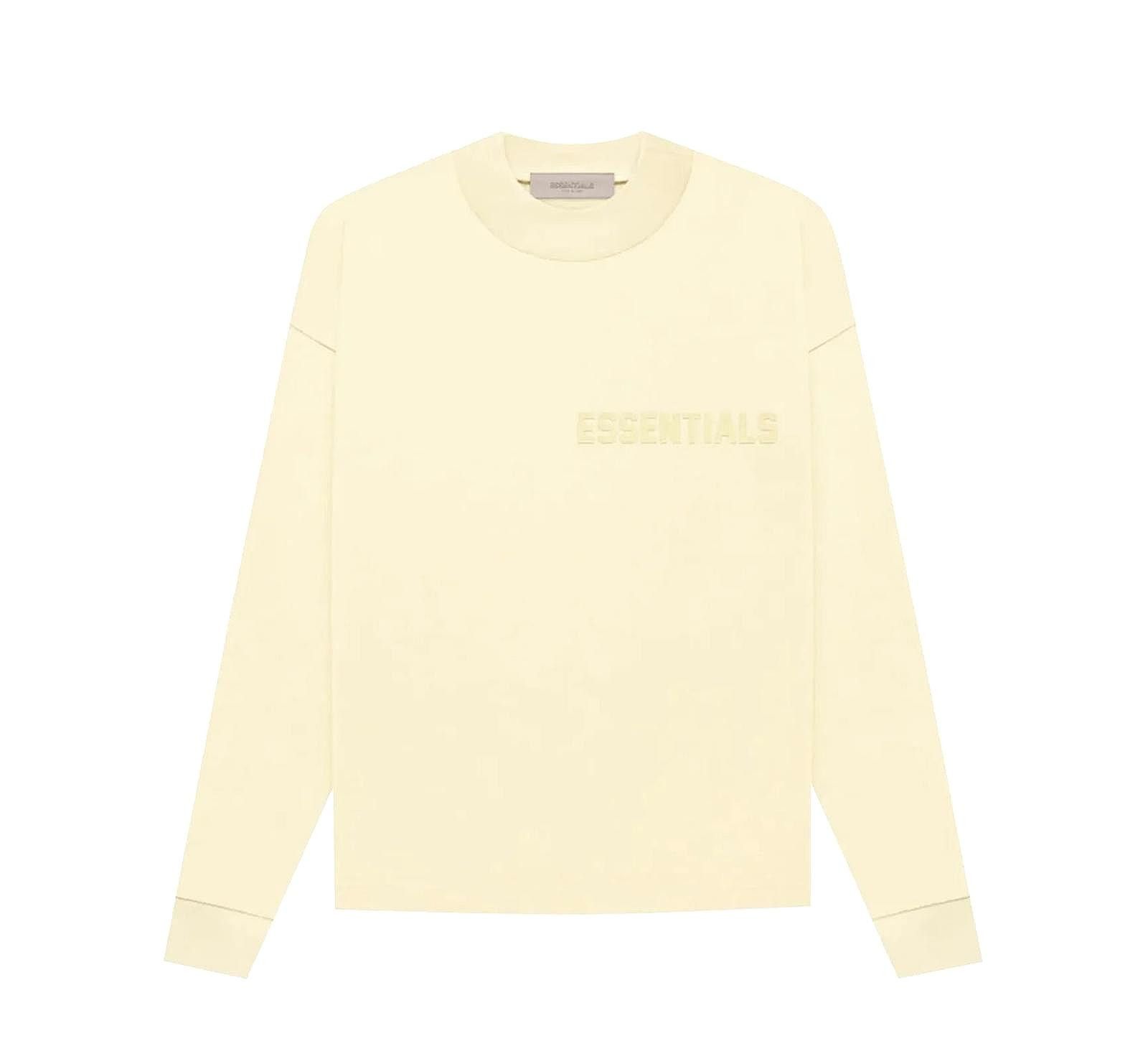 Fear of God Fear of God Essentials L/S Tee Canary Size Medium Size US M / EU 48-50 / 2 - 2 Thumbnail