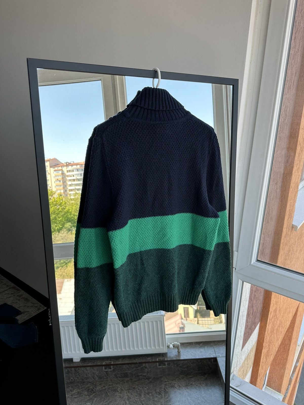 Lacoste Lacoste Live Cable Knit Mens Multicolor Sweater Sz M Size US M / EU 48-50 / 2 - 7 Thumbnail