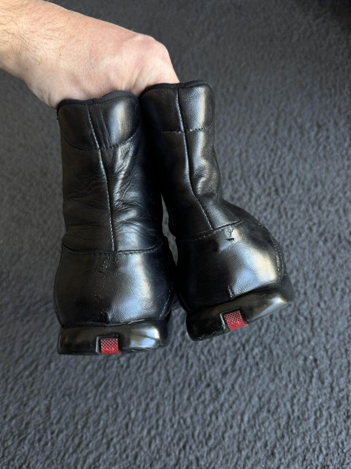 Prada Prada - AW99 Linea Rossa Ankle Boots Size US 8.5 / EU 41-42 - 6 Thumbnail