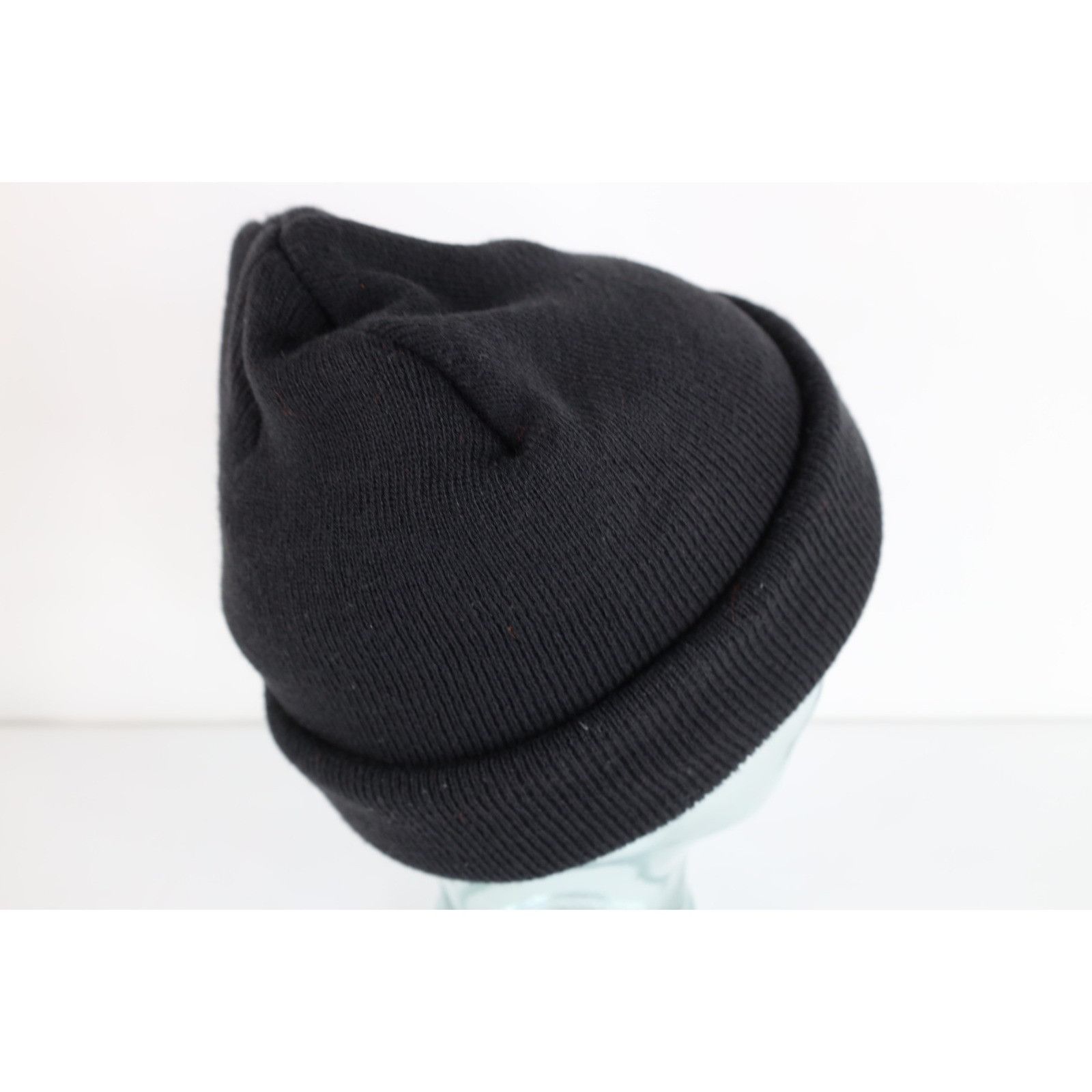 Vintage Vintage 90s Streetwear Blank Double Wall Thick Beanie Hat Size ONE SIZE - 4 Thumbnail