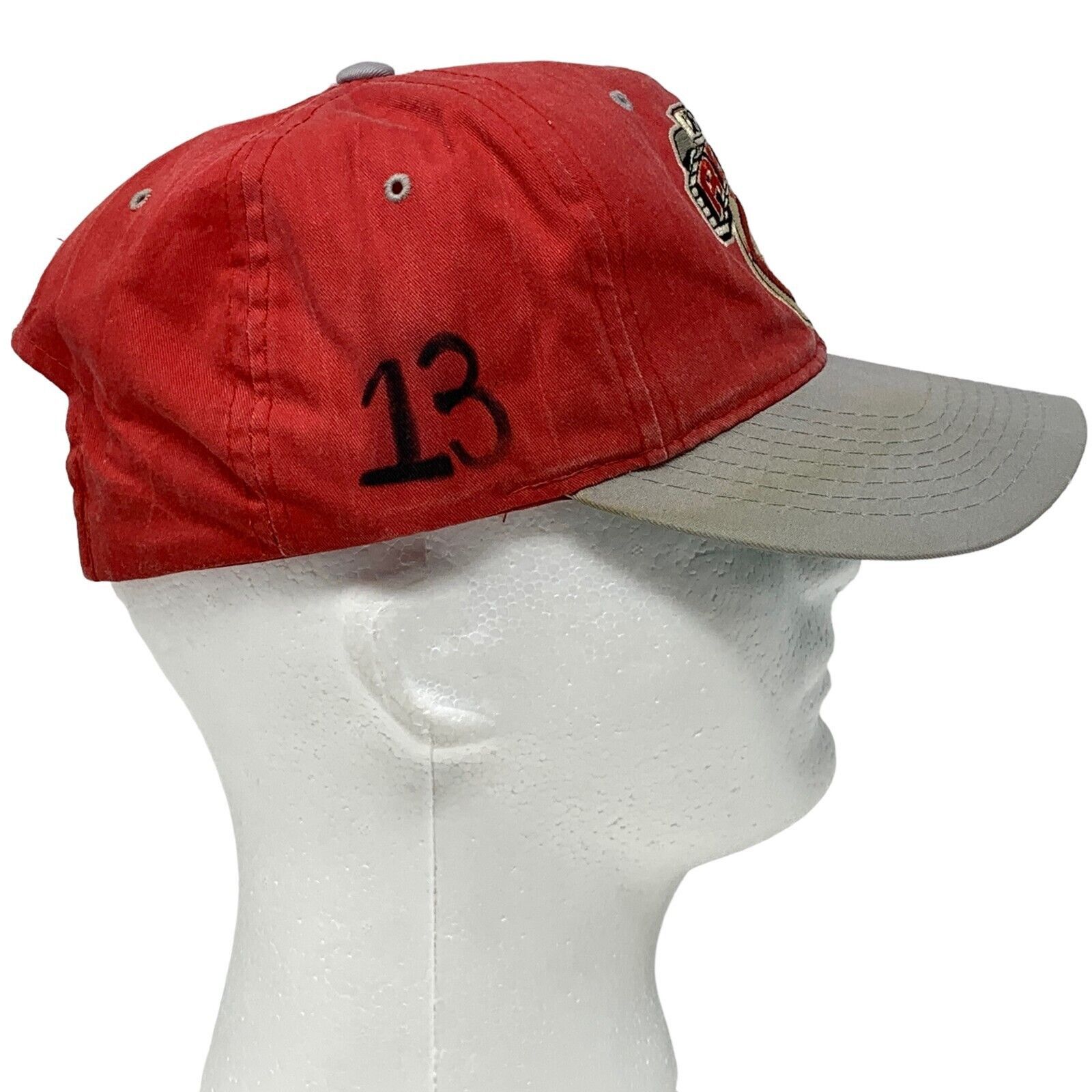Starter Vintage 90s Cincinnati Reds Hat Baseball Cap Starter MLB Red Size ONE SIZE - 8 Thumbnail