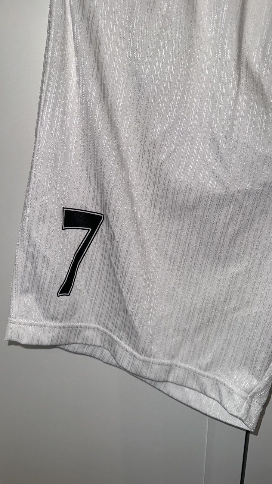 Nike × Vintage Nike shorts number 7 dri fit white sports vintage rare Size US 34 / EU 50 - 2 Thumbnail