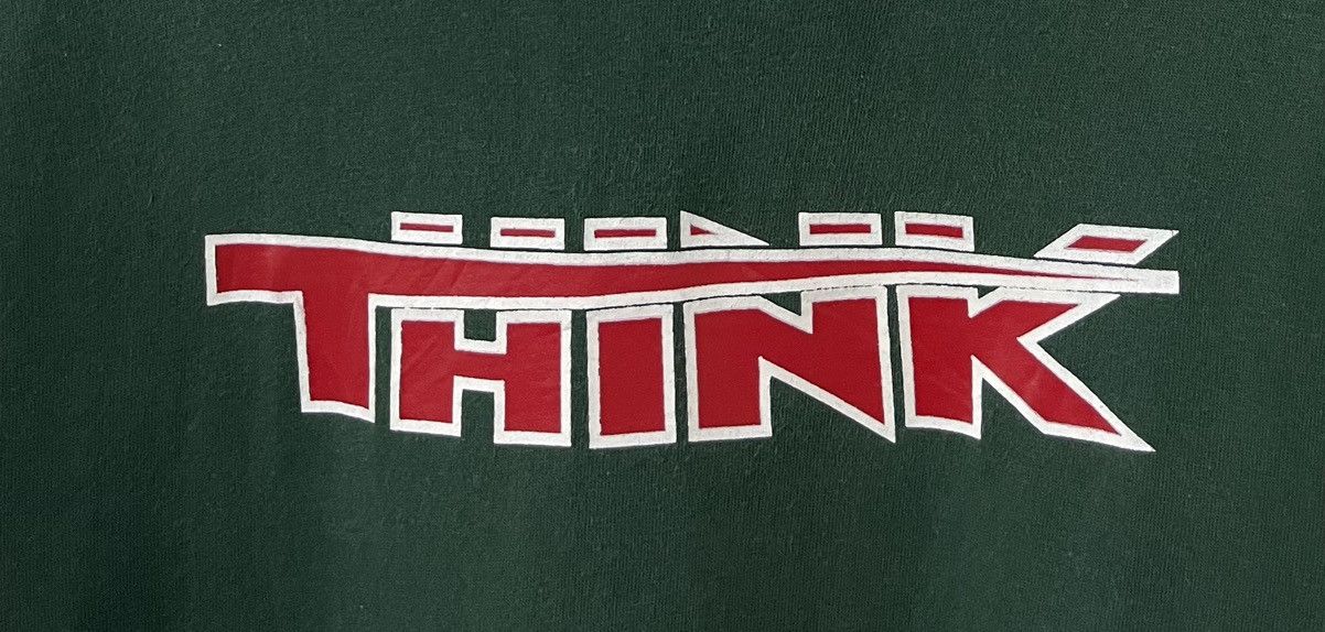 Think Skateboards VINTAGE 90s THINK SKATEBOARDS OG LOGO BRAND TSHIRT Size US L / EU 52-54 / 3 - 4 Thumbnail
