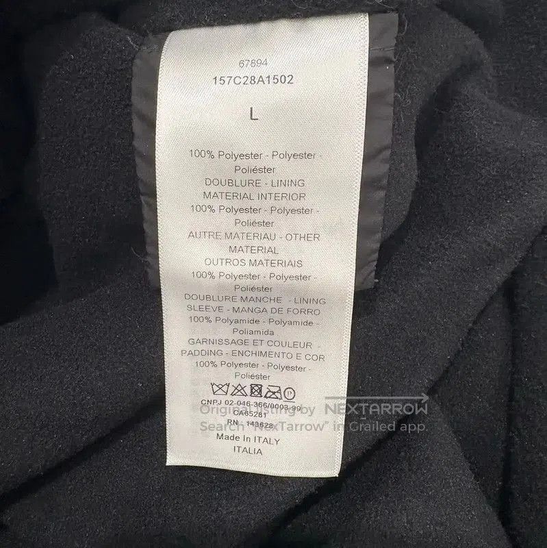 Dior Dior Black Embroidered Winter Long Sleeve Sweatshirt . Size L / US 10 / IT 46 - 5 Thumbnail