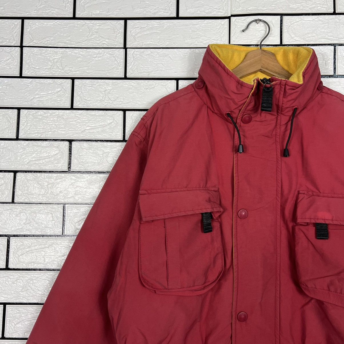 Tommy Hilfiger Vintage 90's TOMMY HILFIGER Utility Puffer Jacket #4063-C185 Size US L / EU 52-54 / 3 - 3 Thumbnail