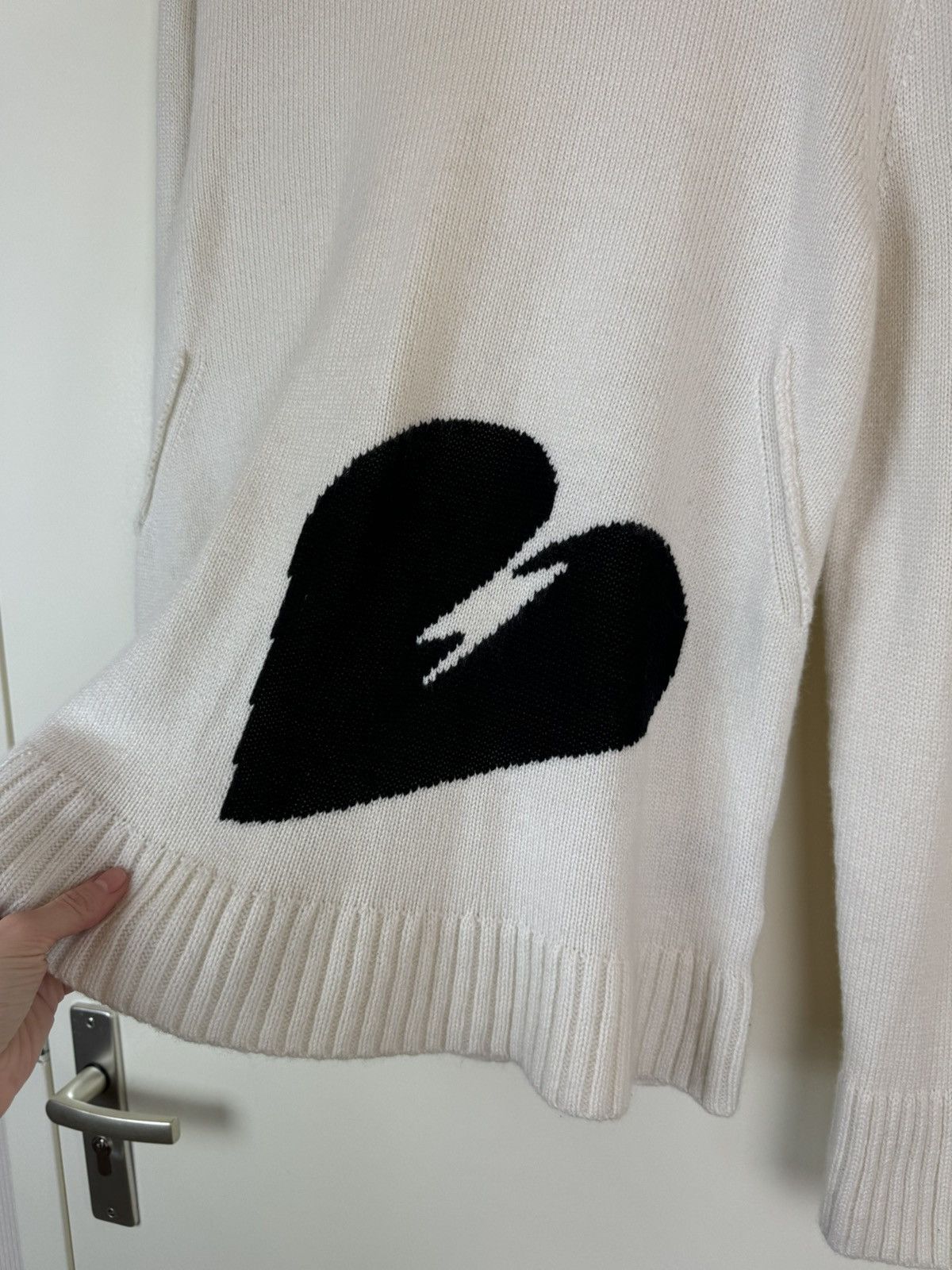 Zadig & Voltaire Zadig Voltaire cashmere printed sweater oversize pullover L Size L / US 10 / IT 46 - 6 Thumbnail