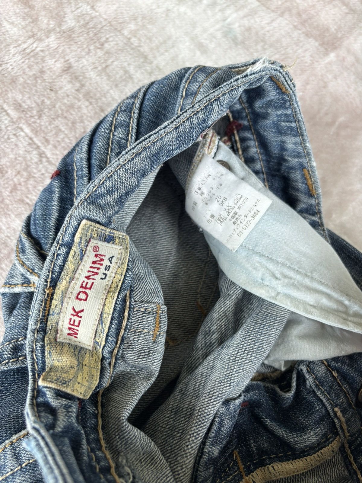 Mek Denim 🔥MEK DENIM BOOTCUT JEANS Size 28" / US 6 / IT 42 - 13 Thumbnail
