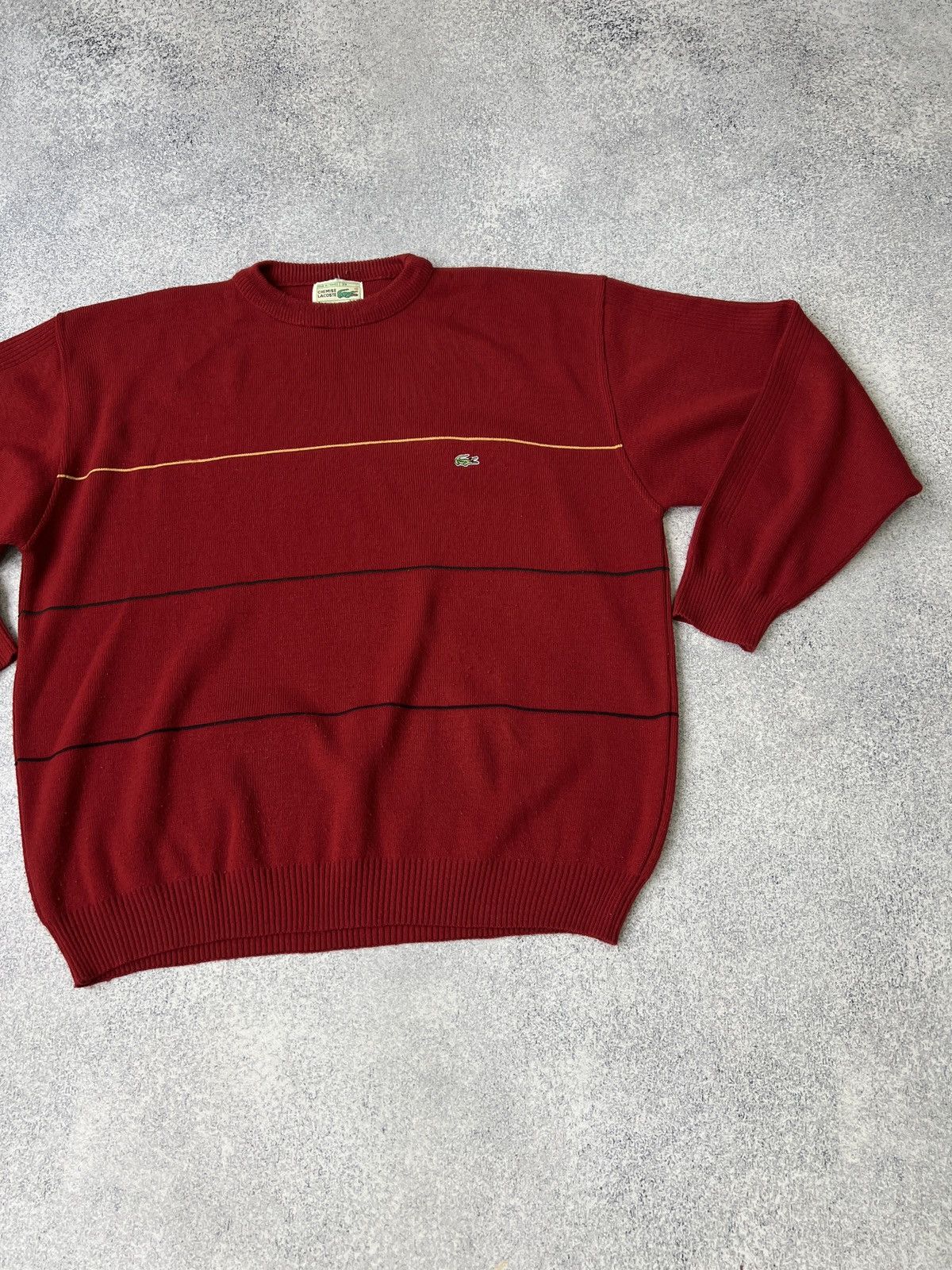 Lacoste × Vintage Vintage Lacoste Old money style sweater Size US L / EU 52-54 / 3 - 2 Thumbnail