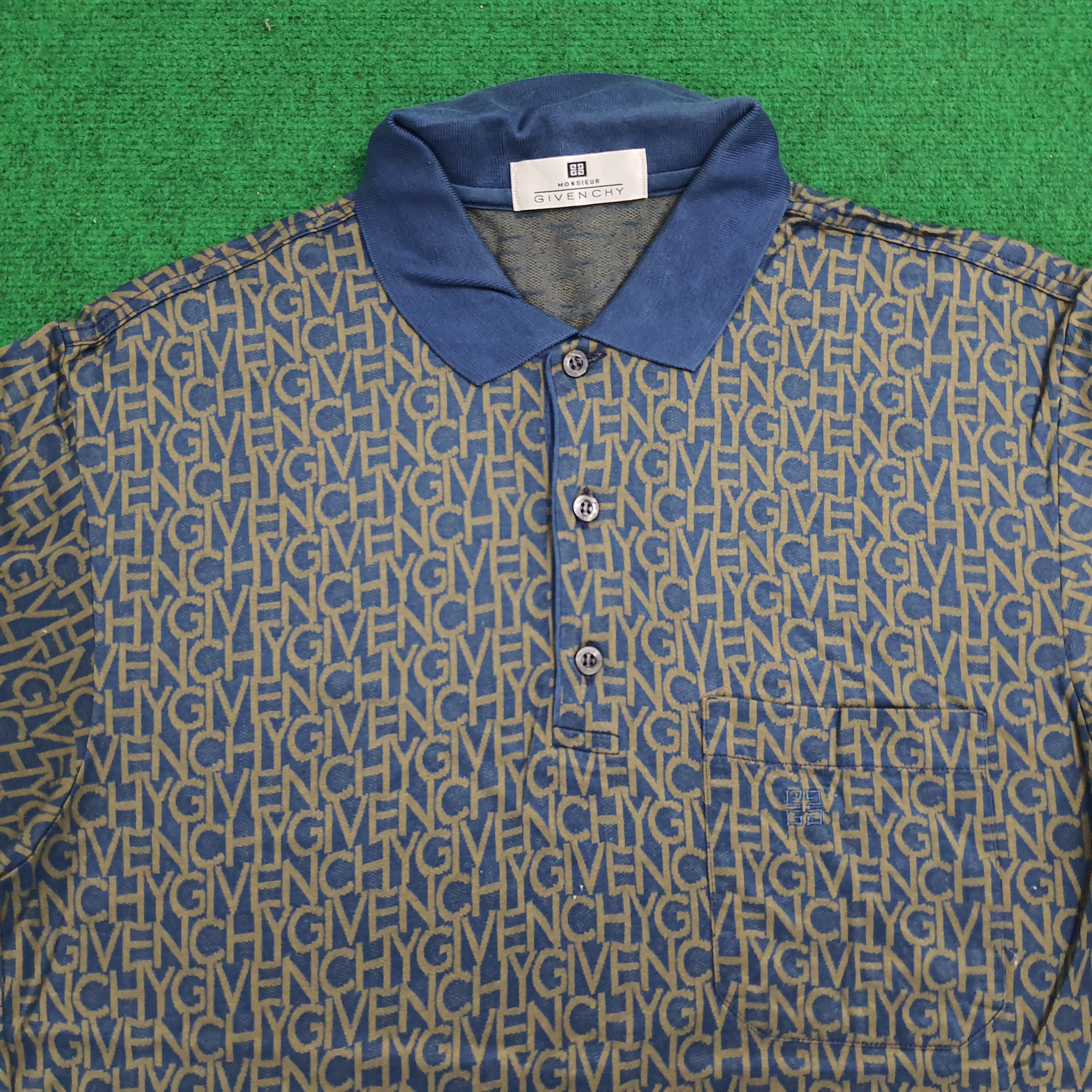 Givenchy Full Printed Polo Shirt - Main Image