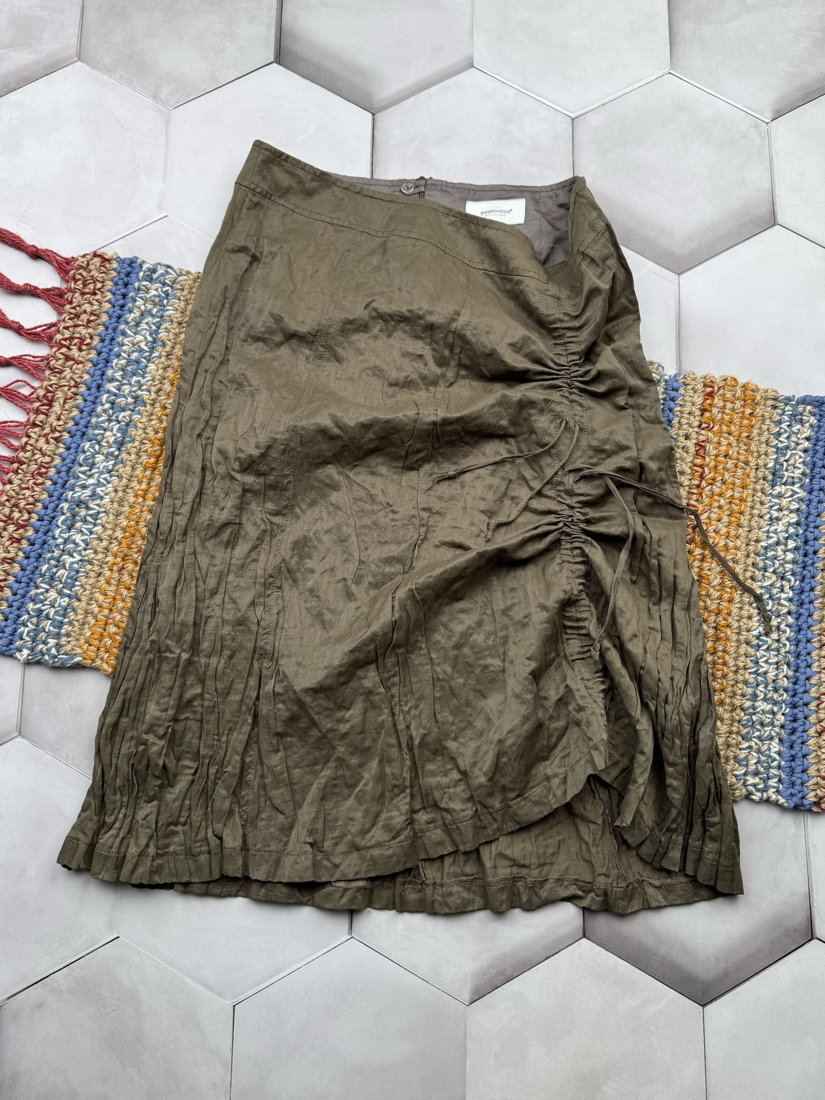 Vintage Bondage Midi Skirt A50